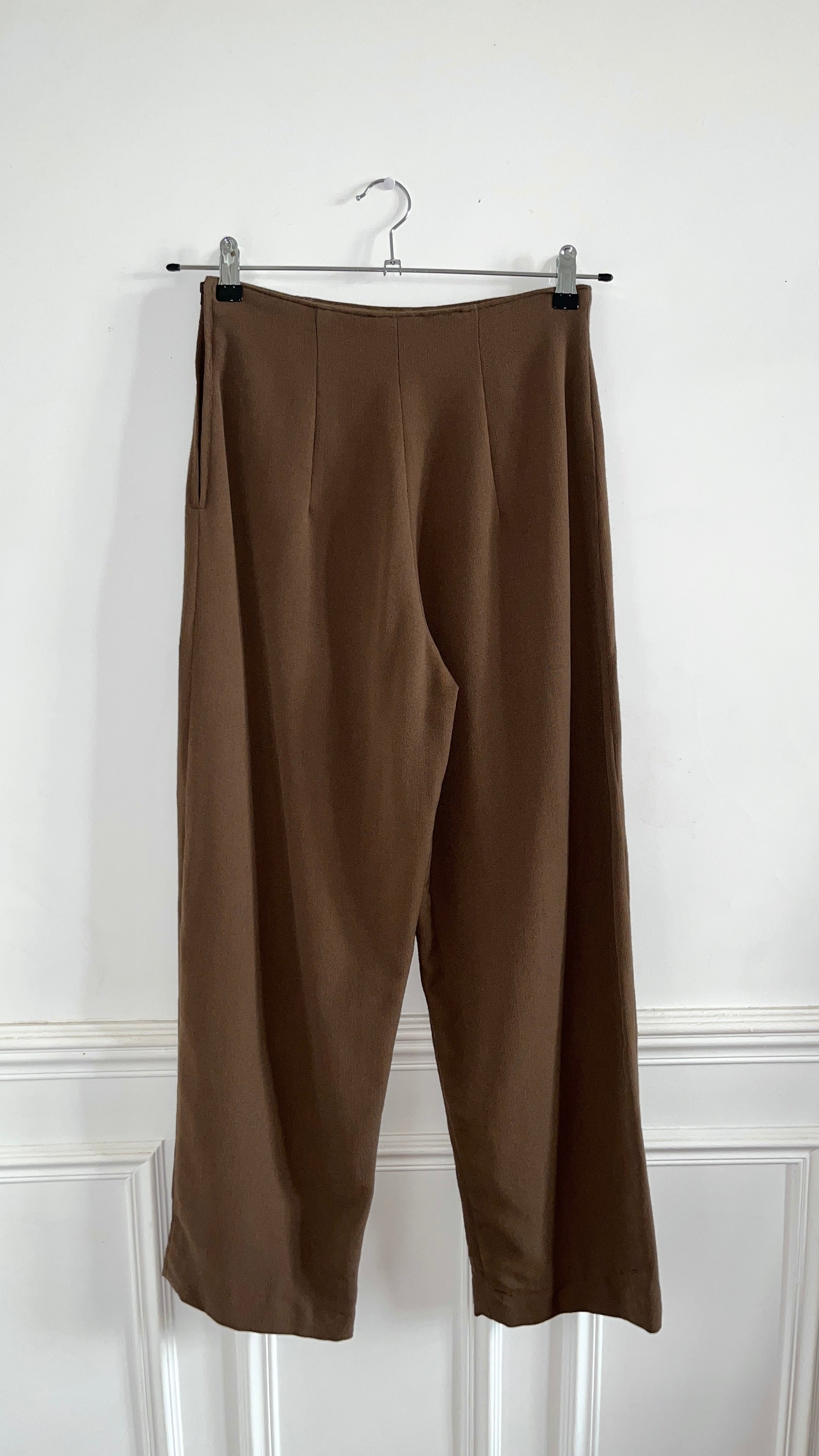Pantalon taille haute vintage . Taille 38