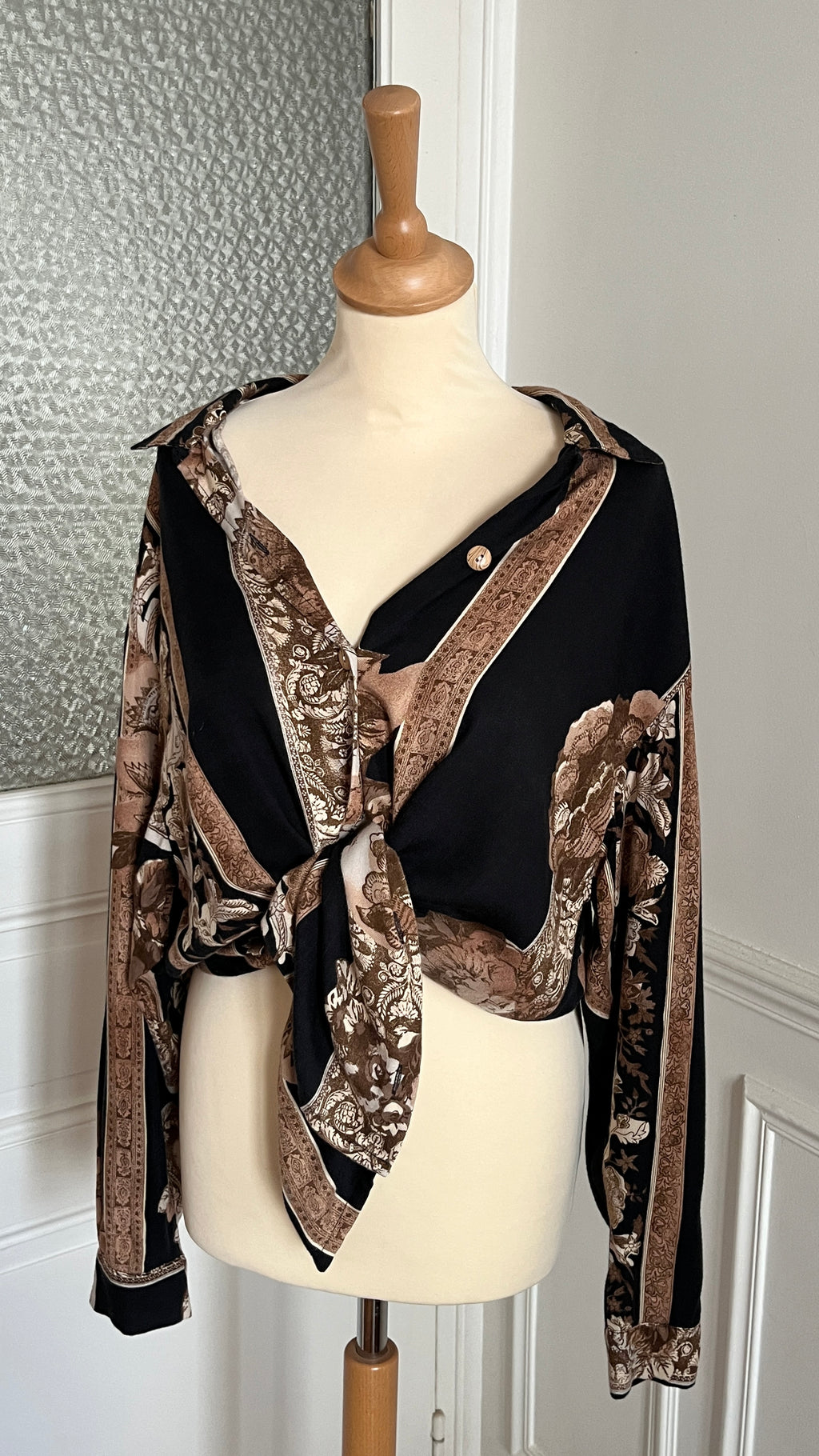 Chemise baroque vintage - Du 40 au 50