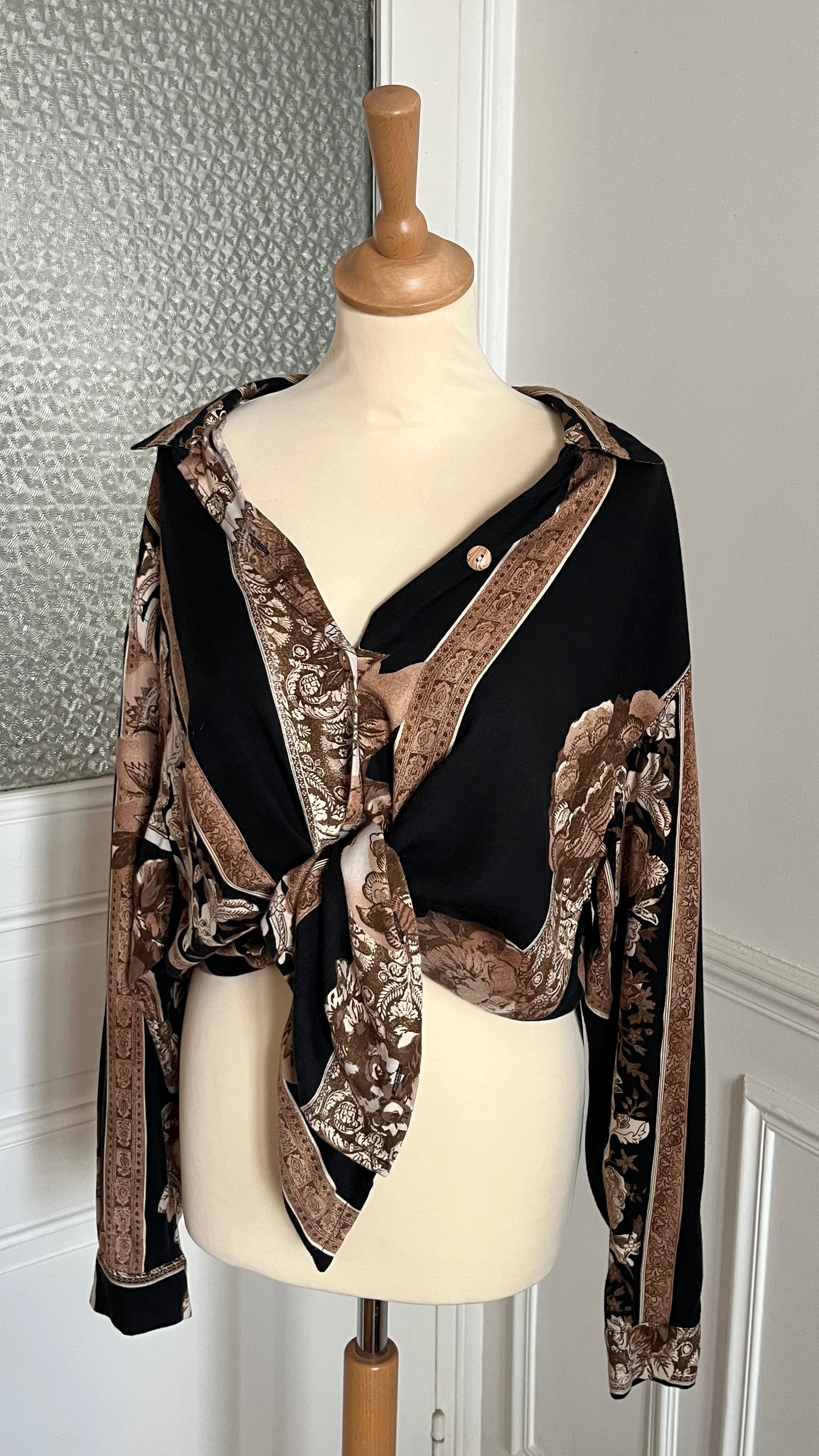 Chemise baroque vintage - Du 40 au 50