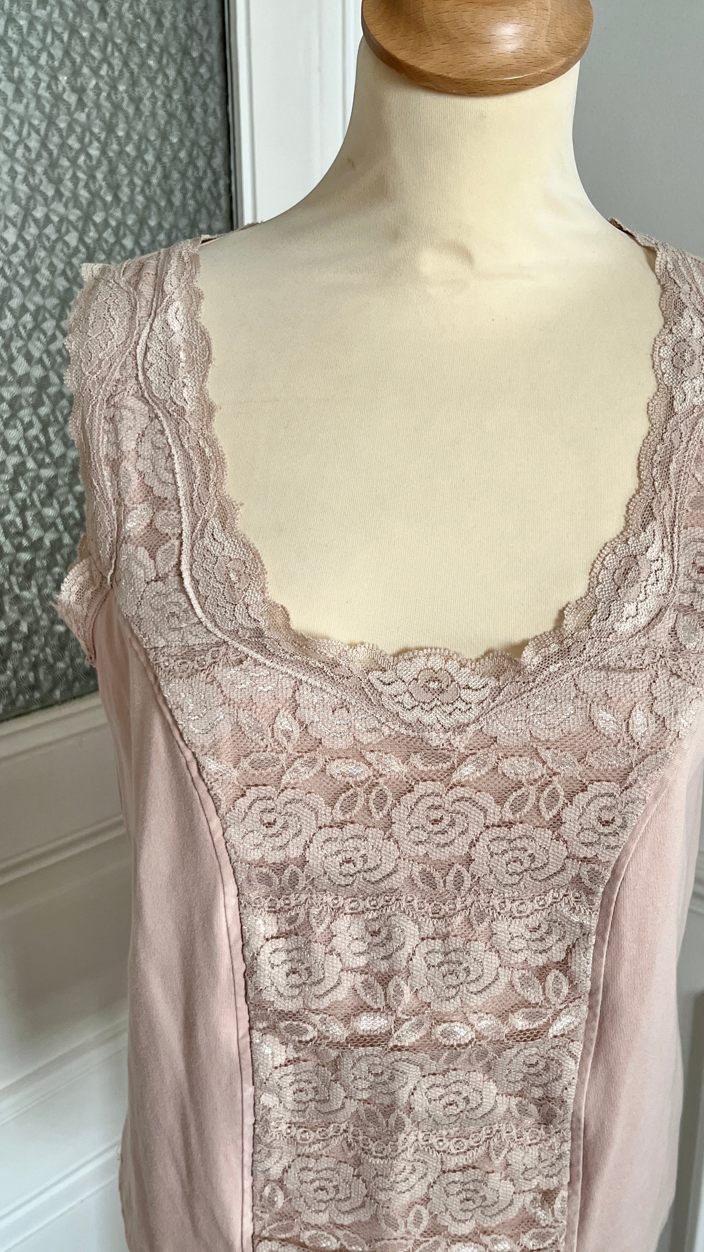 Top dentelle fait main - Du 38 au 44