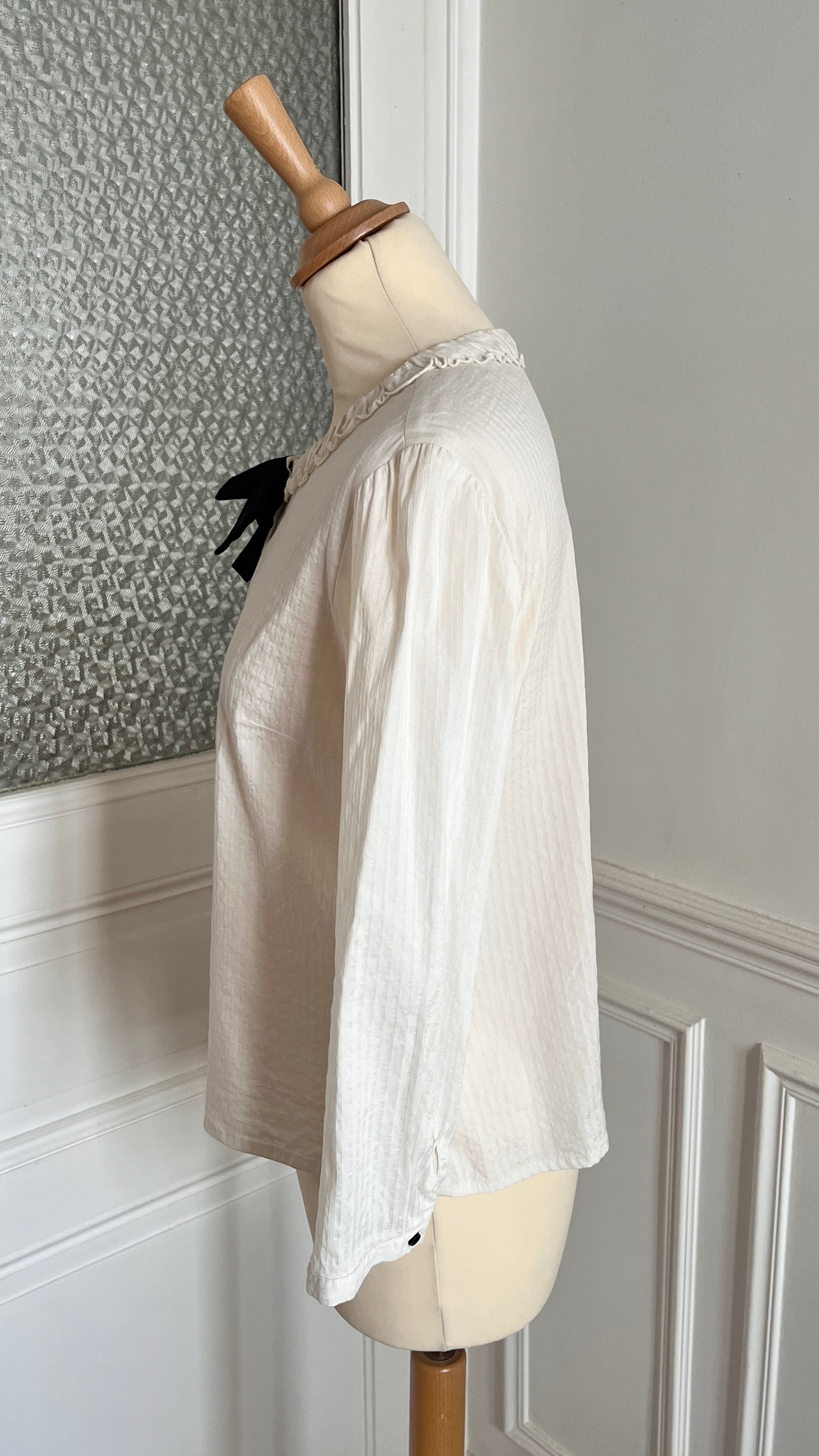 Chemisier à nœud - Du 36 au 40