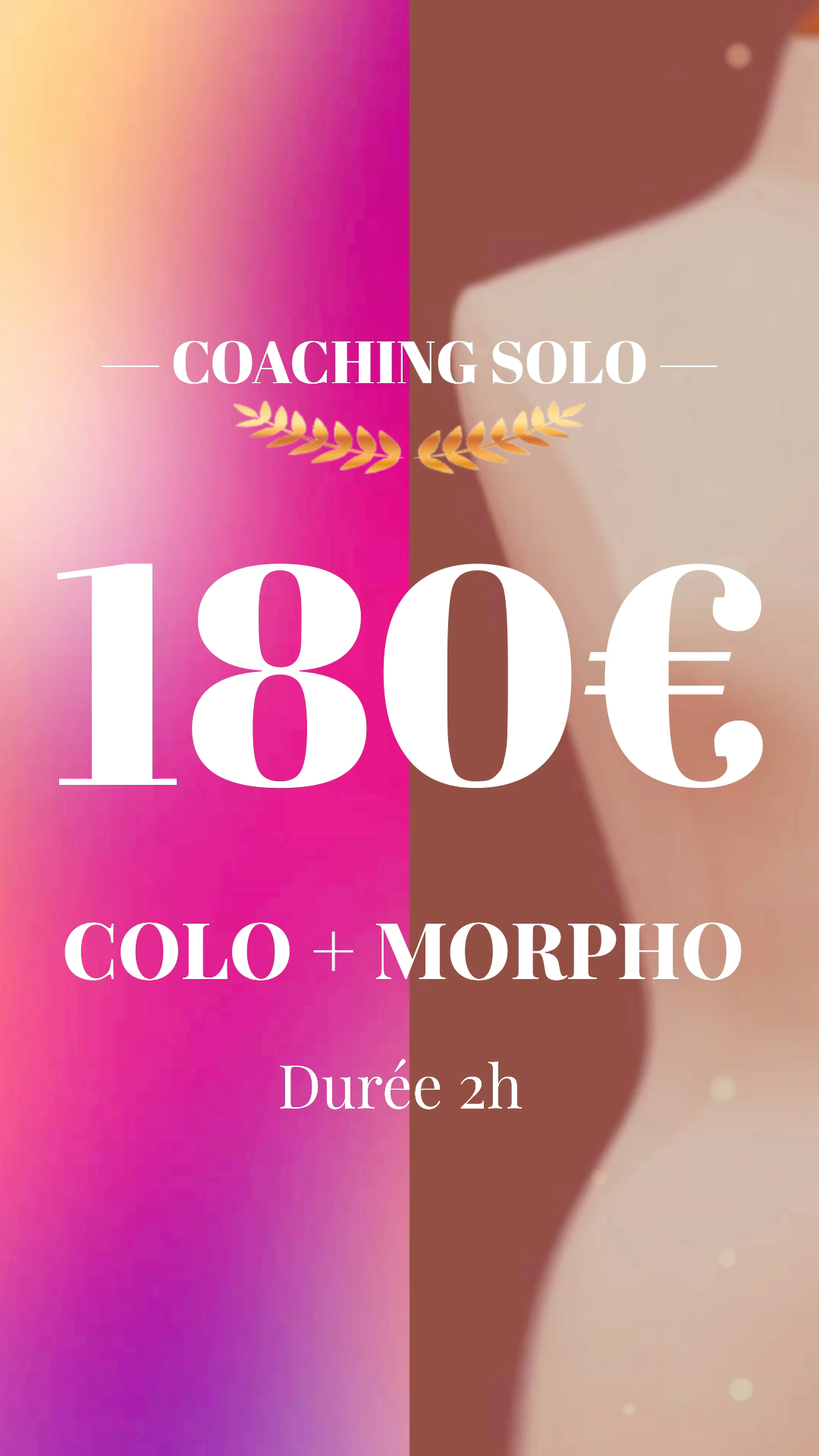 Coaching solo COLORIMÉTRIE + MORPHOLOGIE