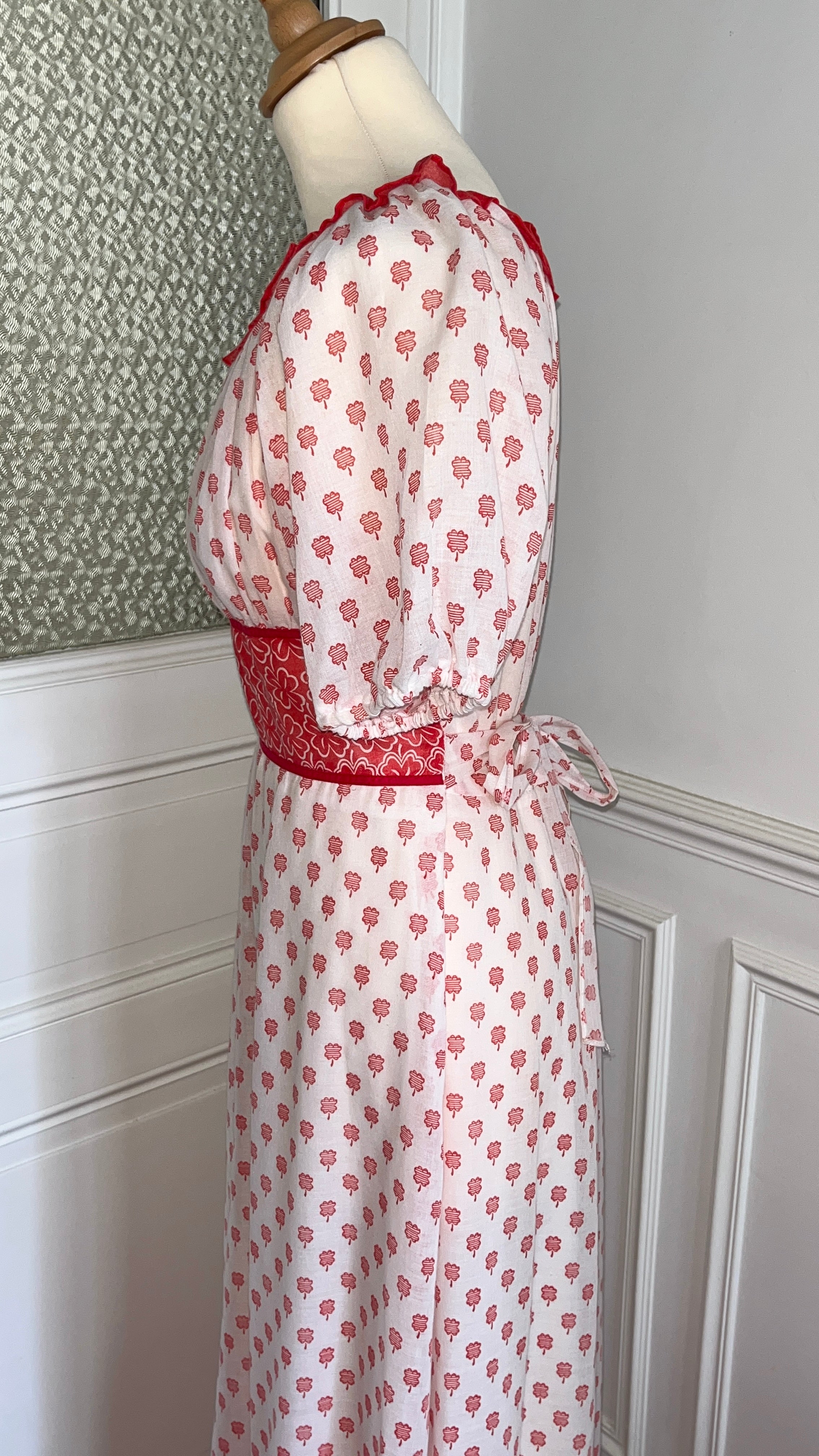 Robe longue cottage - Taille 38