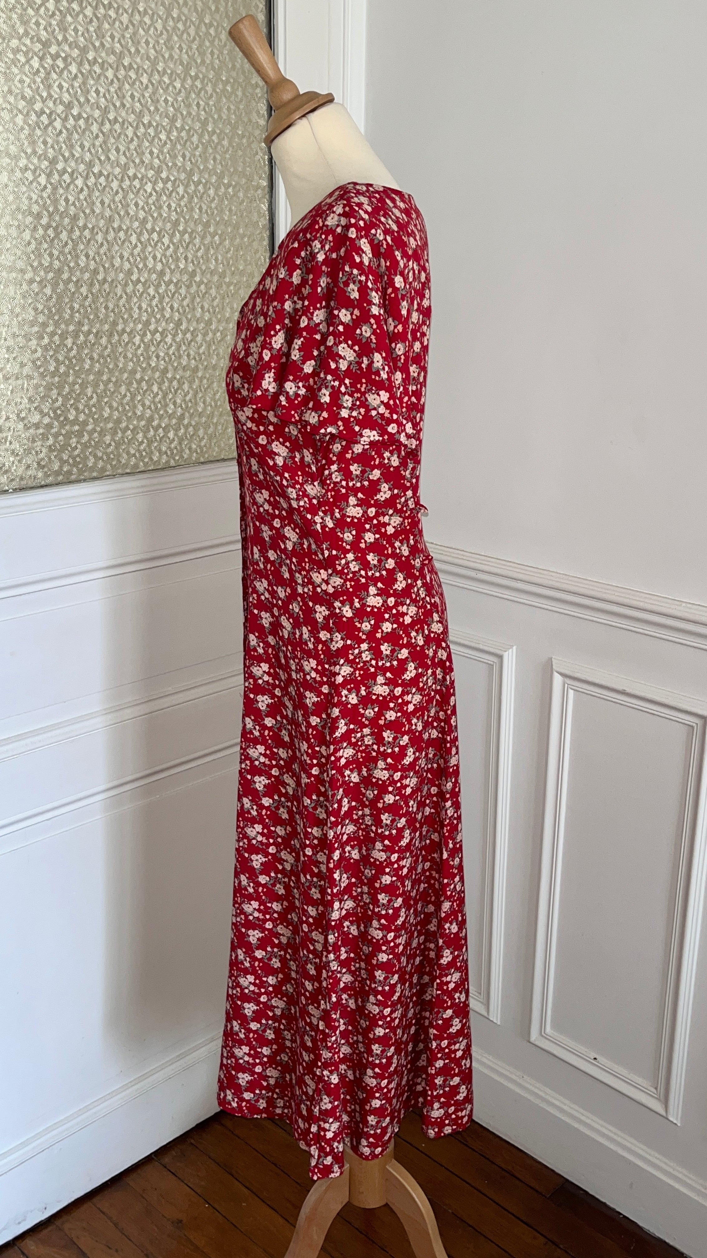 Robe longue fleurs - Taille 40