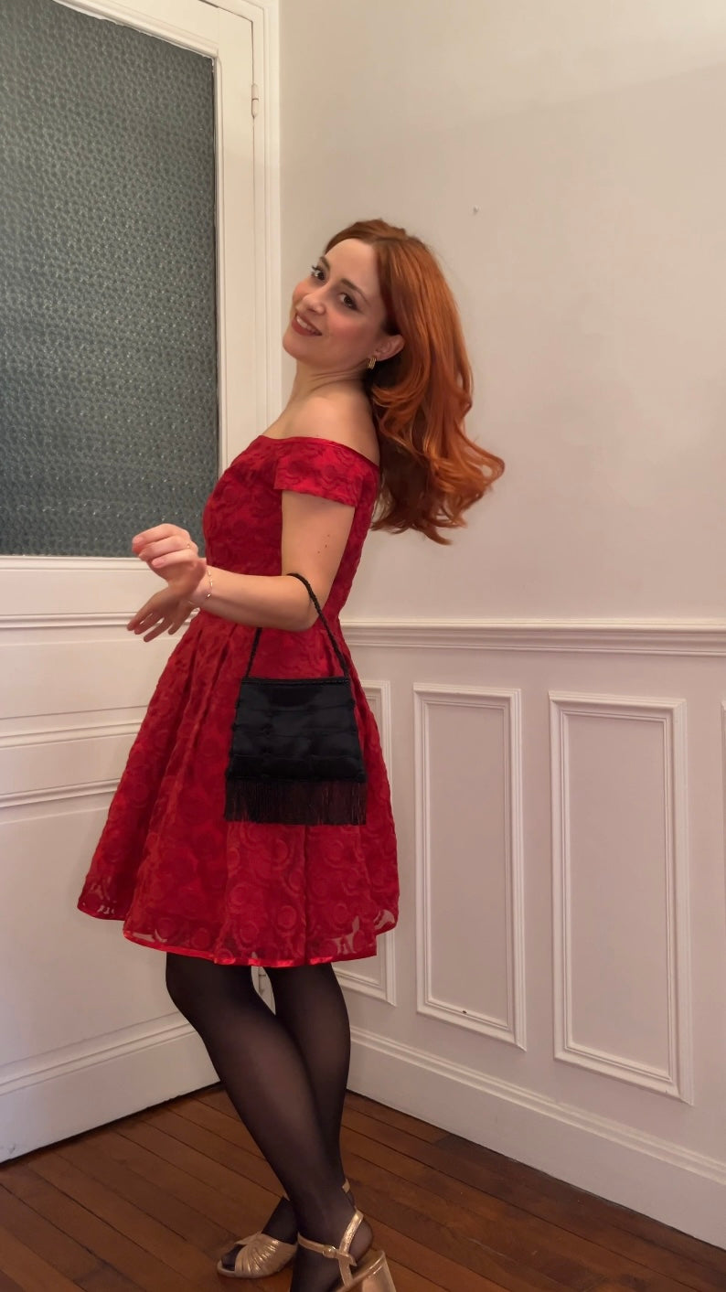 Robe patineuse cocktail - Taille 40