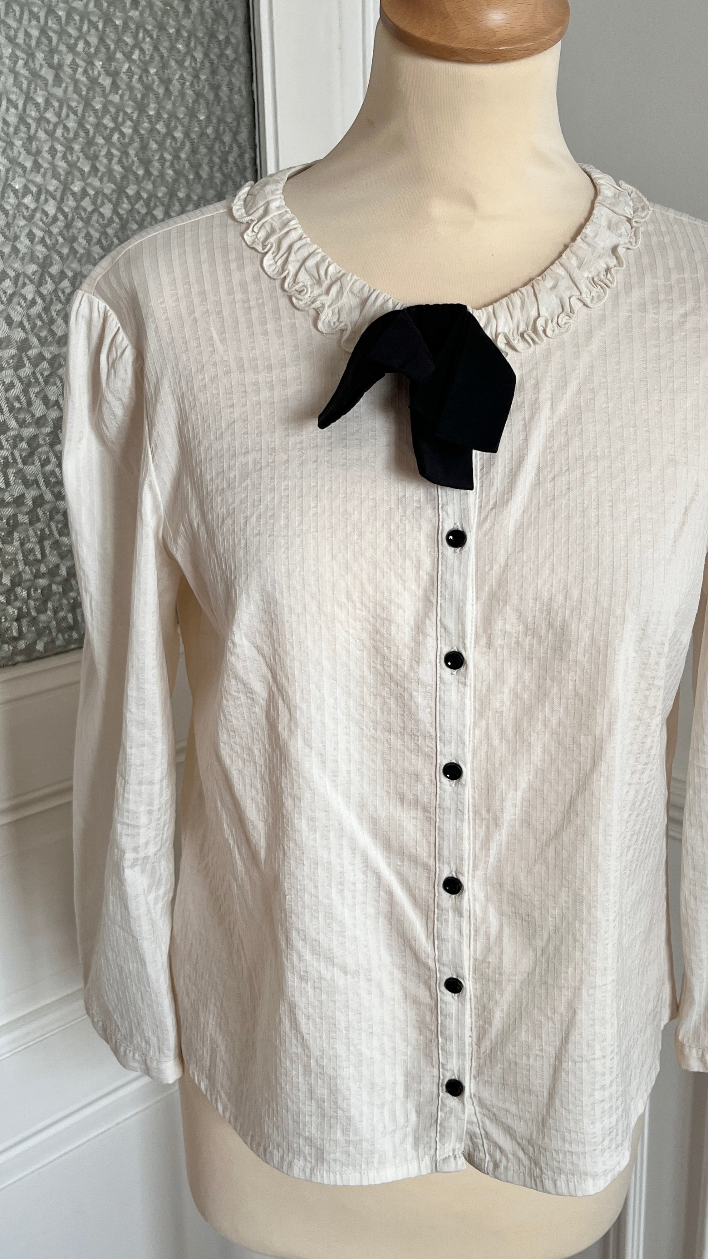 Chemisier à nœud - Du 36 au 40