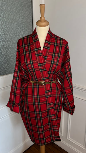 Kimono tartan - Taille unique