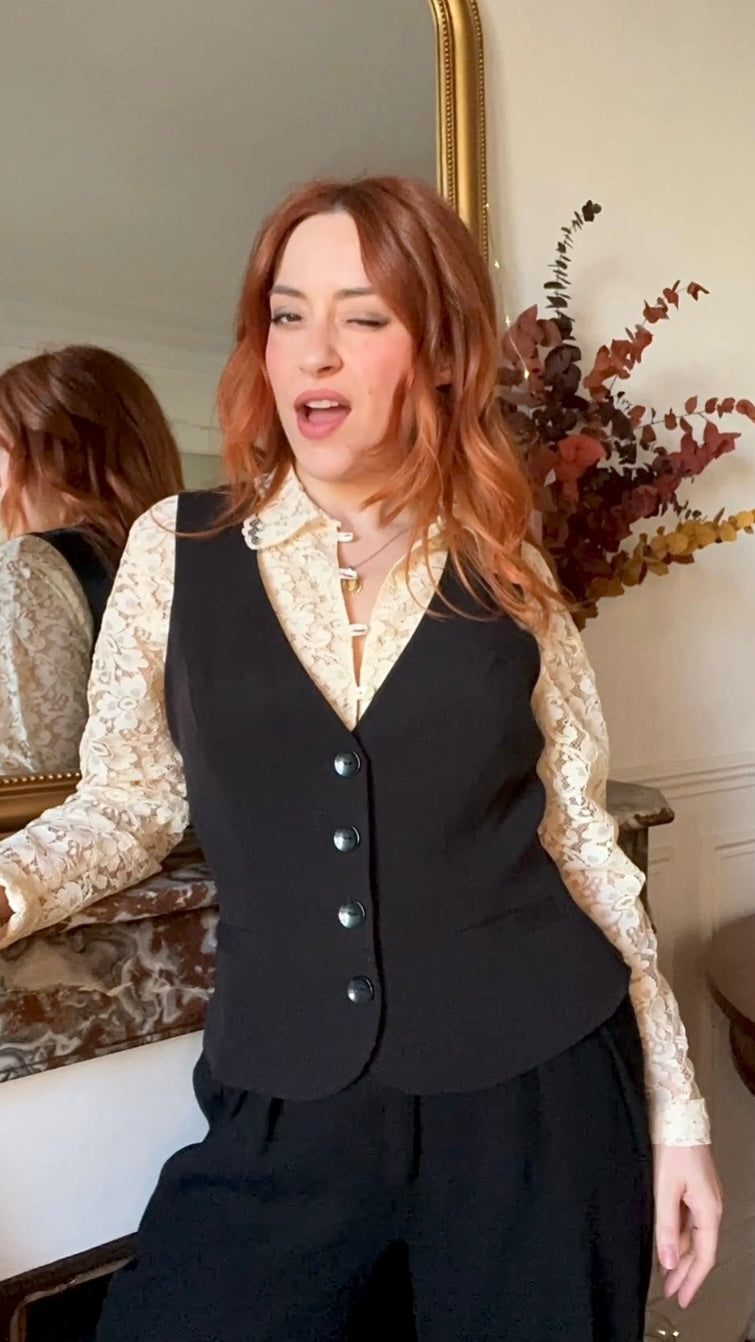 Veston noir - Du 38 au 42