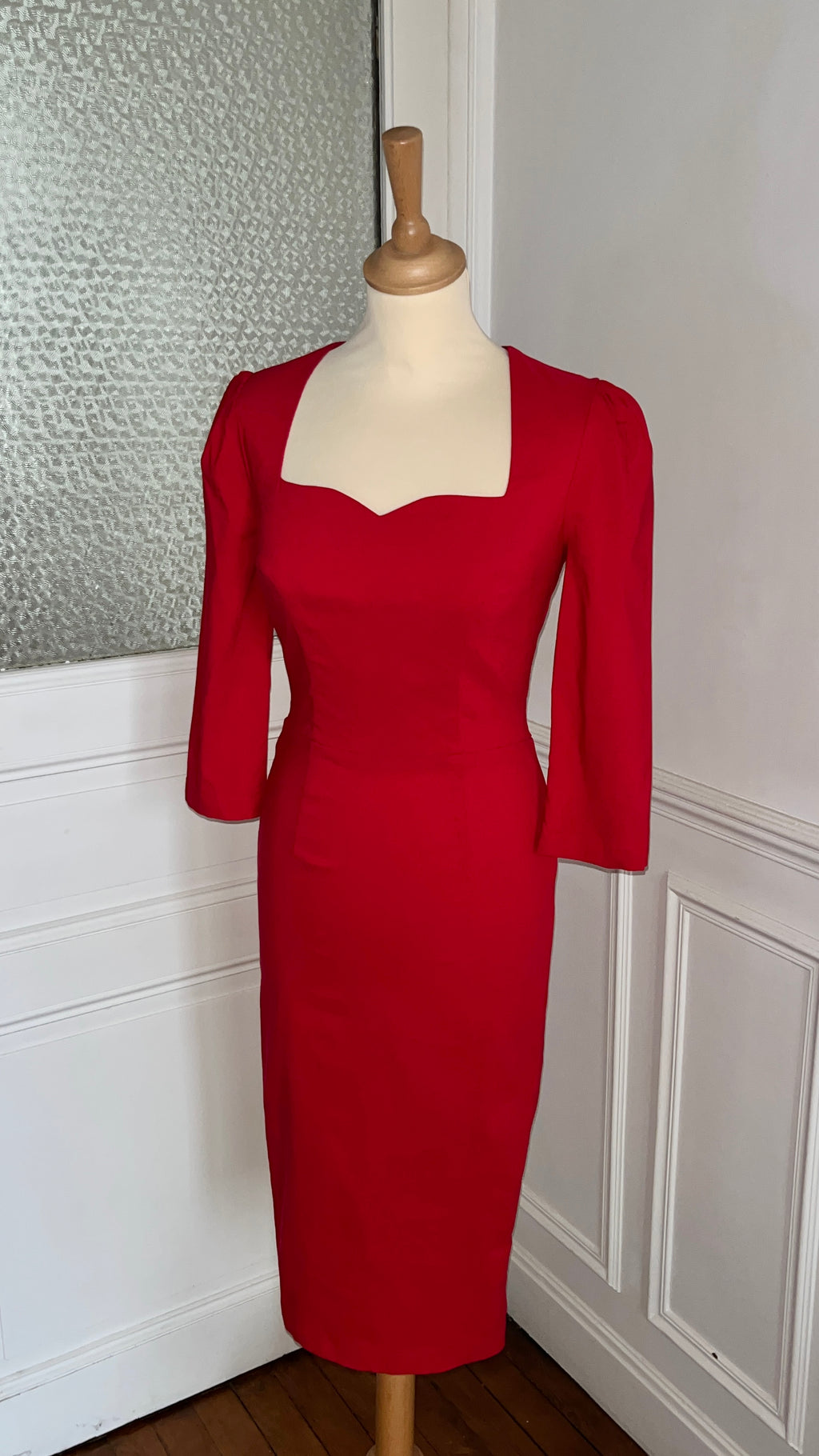 Robe encolure cœur - Du 34 au 38