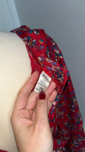 Robe à fleurs vintage . Taille 38
