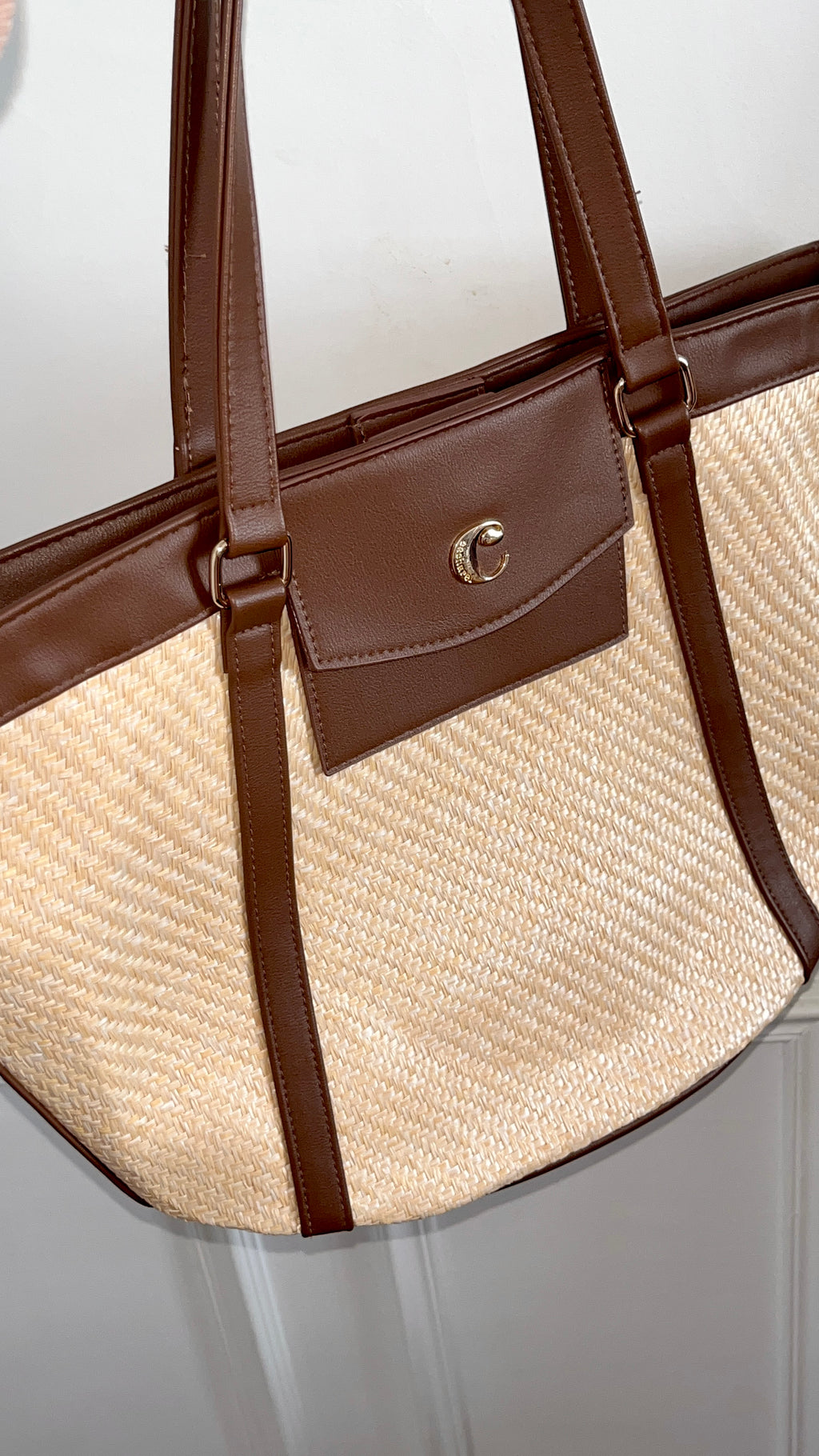 Sac raphia Cacharel -