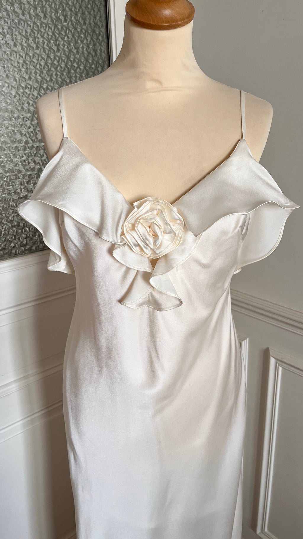 Robe longue satin - Taille 40/42