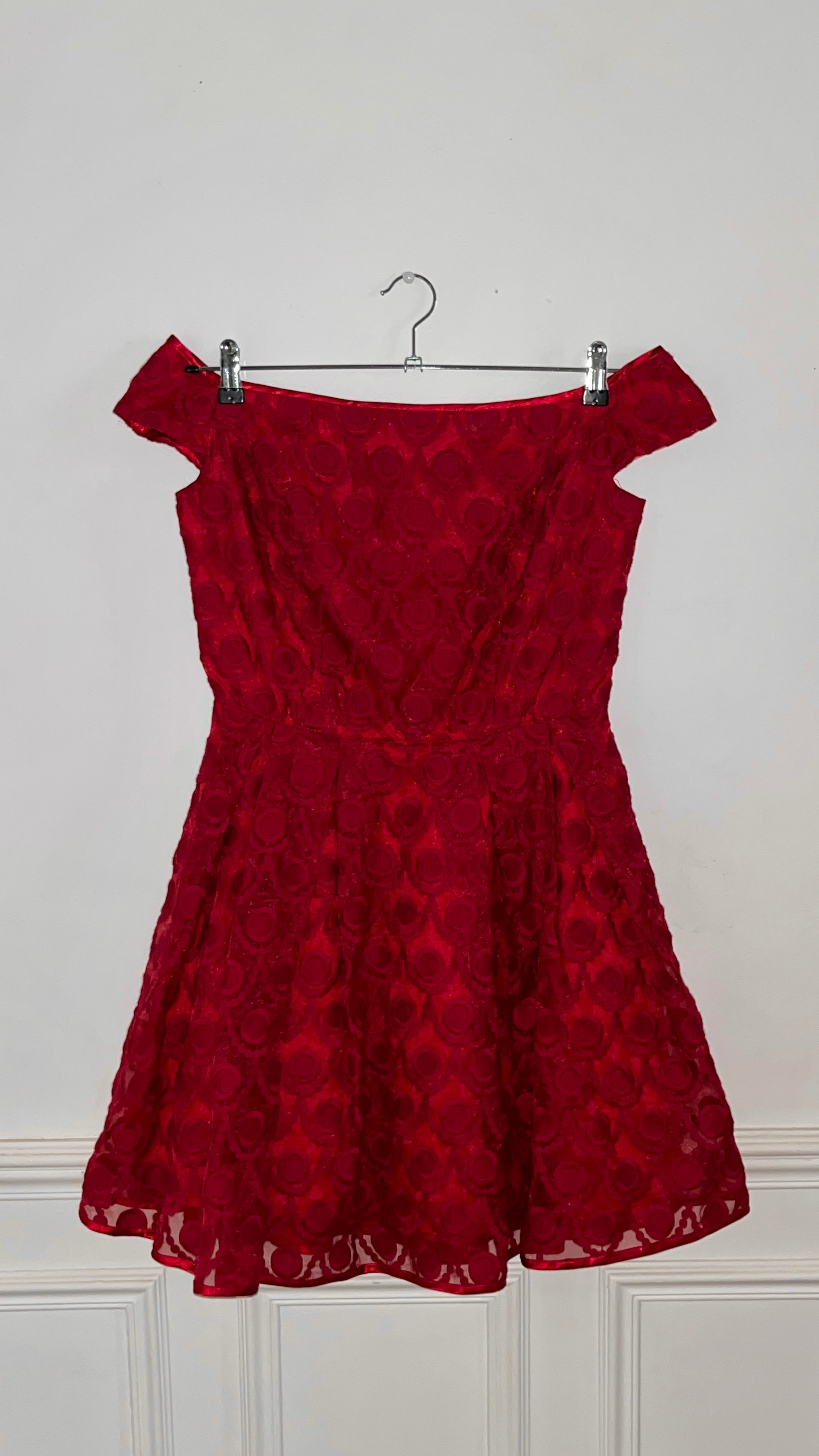 Robe patineuse cocktail - Taille 40