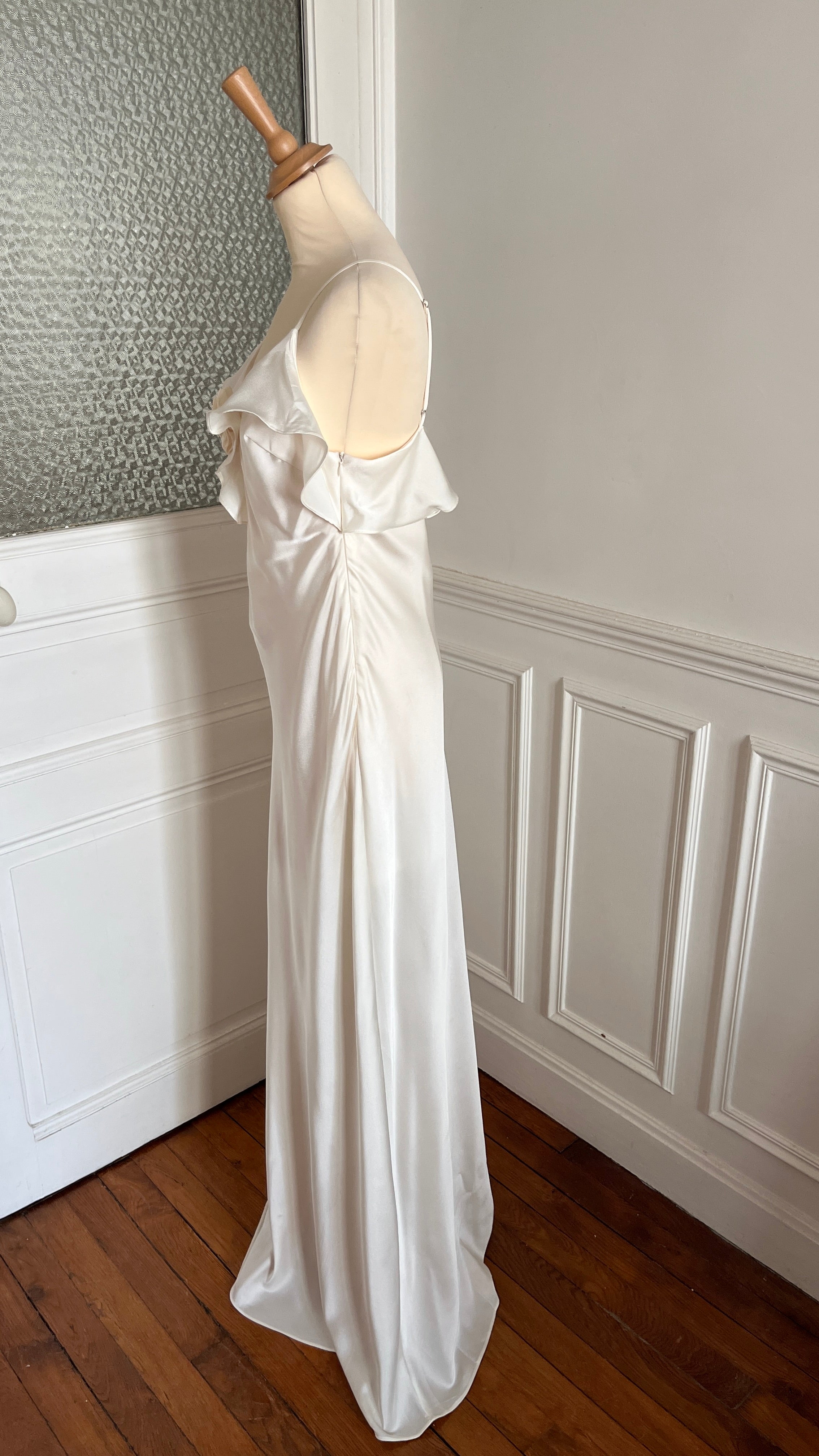 Robe longue satin - Taille 40/42