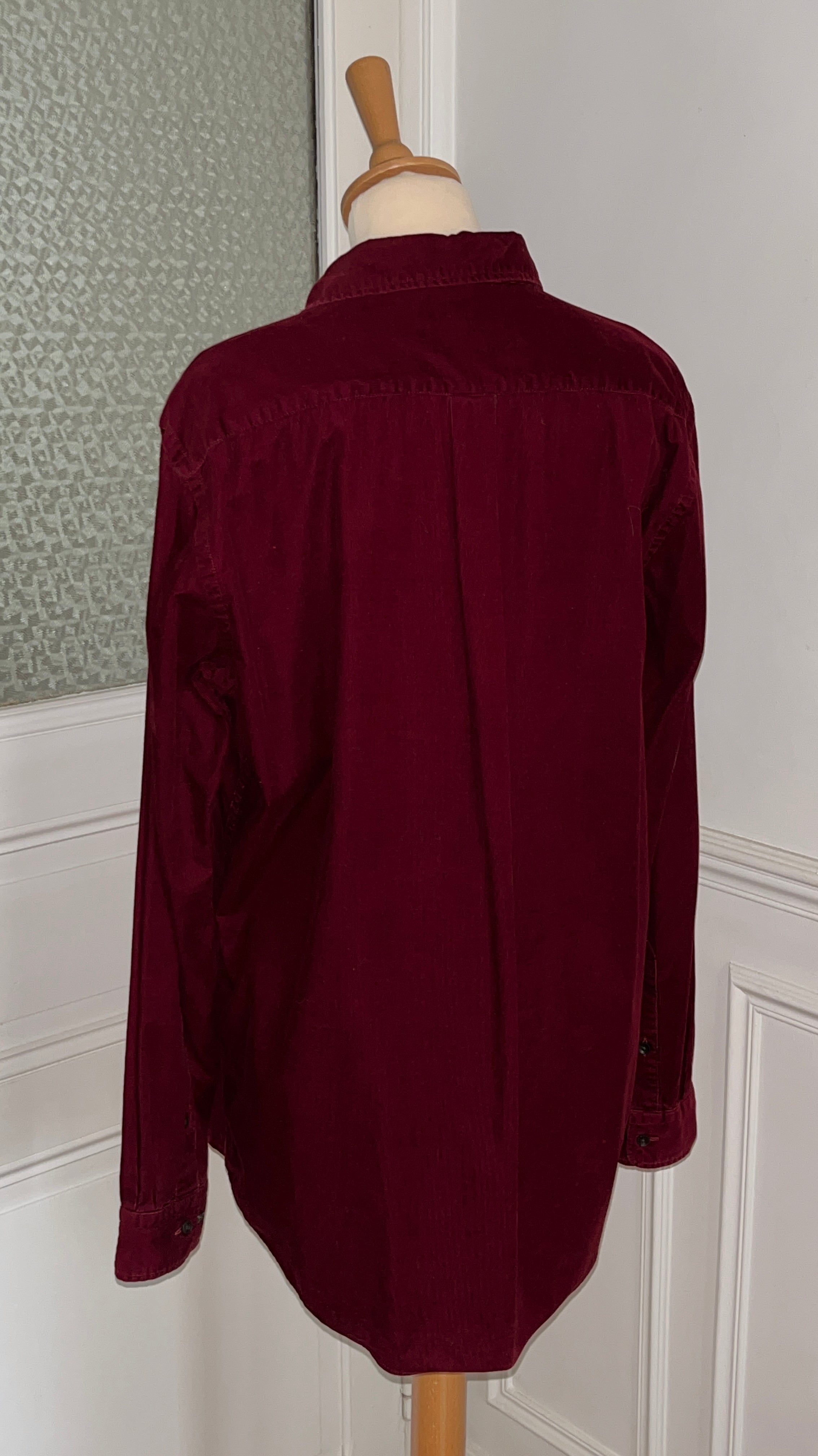 Chemise velours côtelé - Du 38 au 44