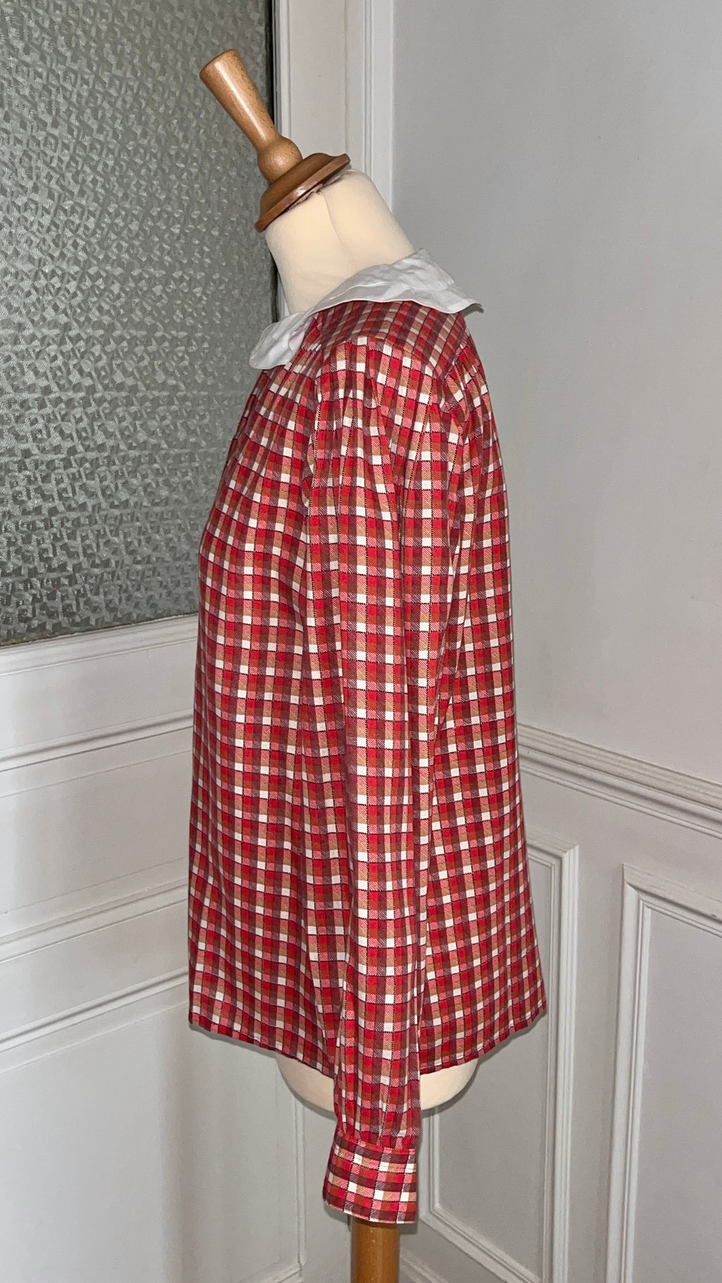 Chemisier col Claudine vintage - Du 38 au 42