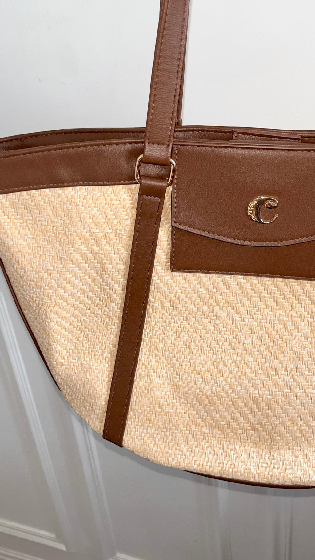 Sac raphia Cacharel -