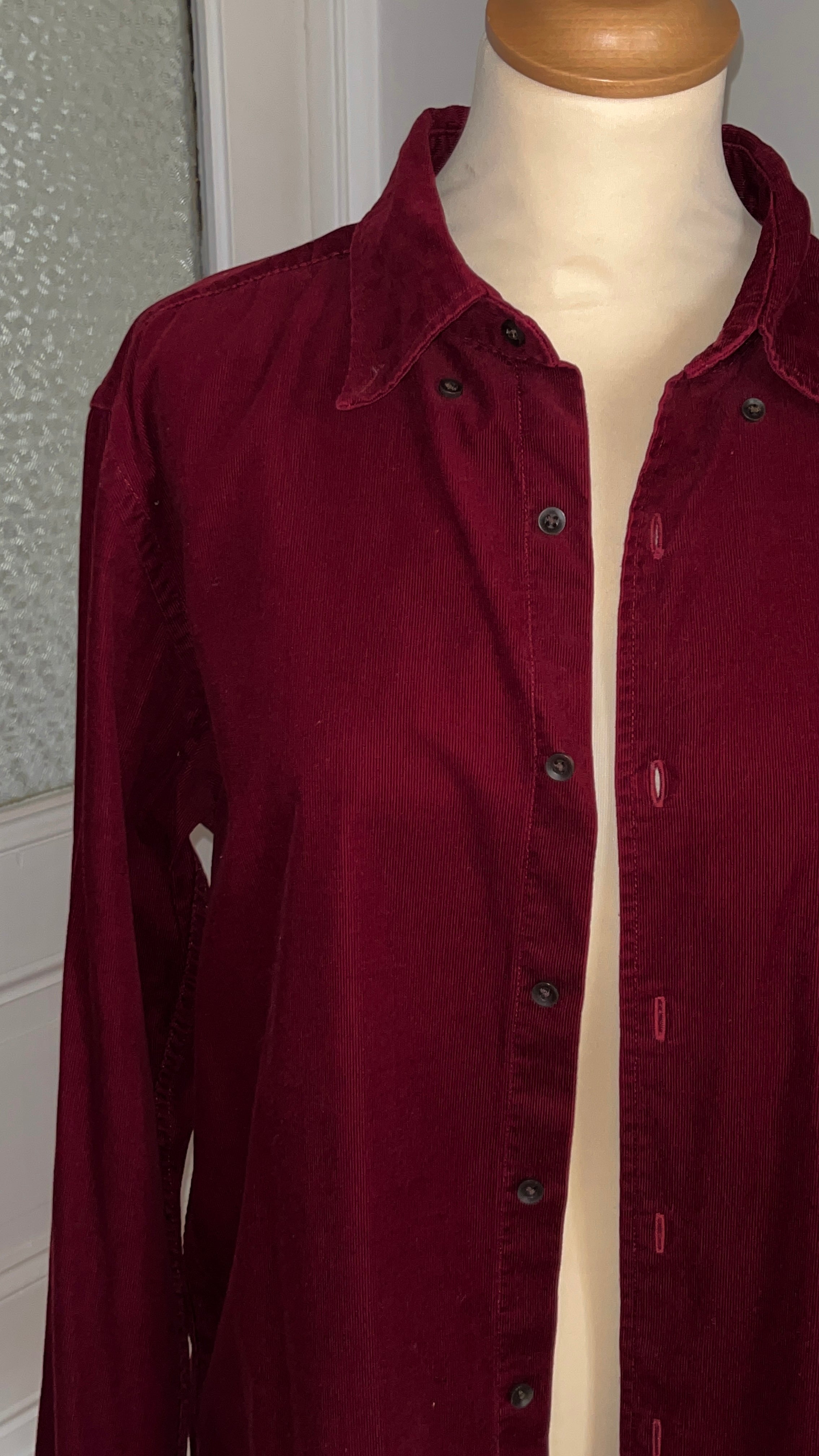 Chemise velours côtelé - Du 38 au 44