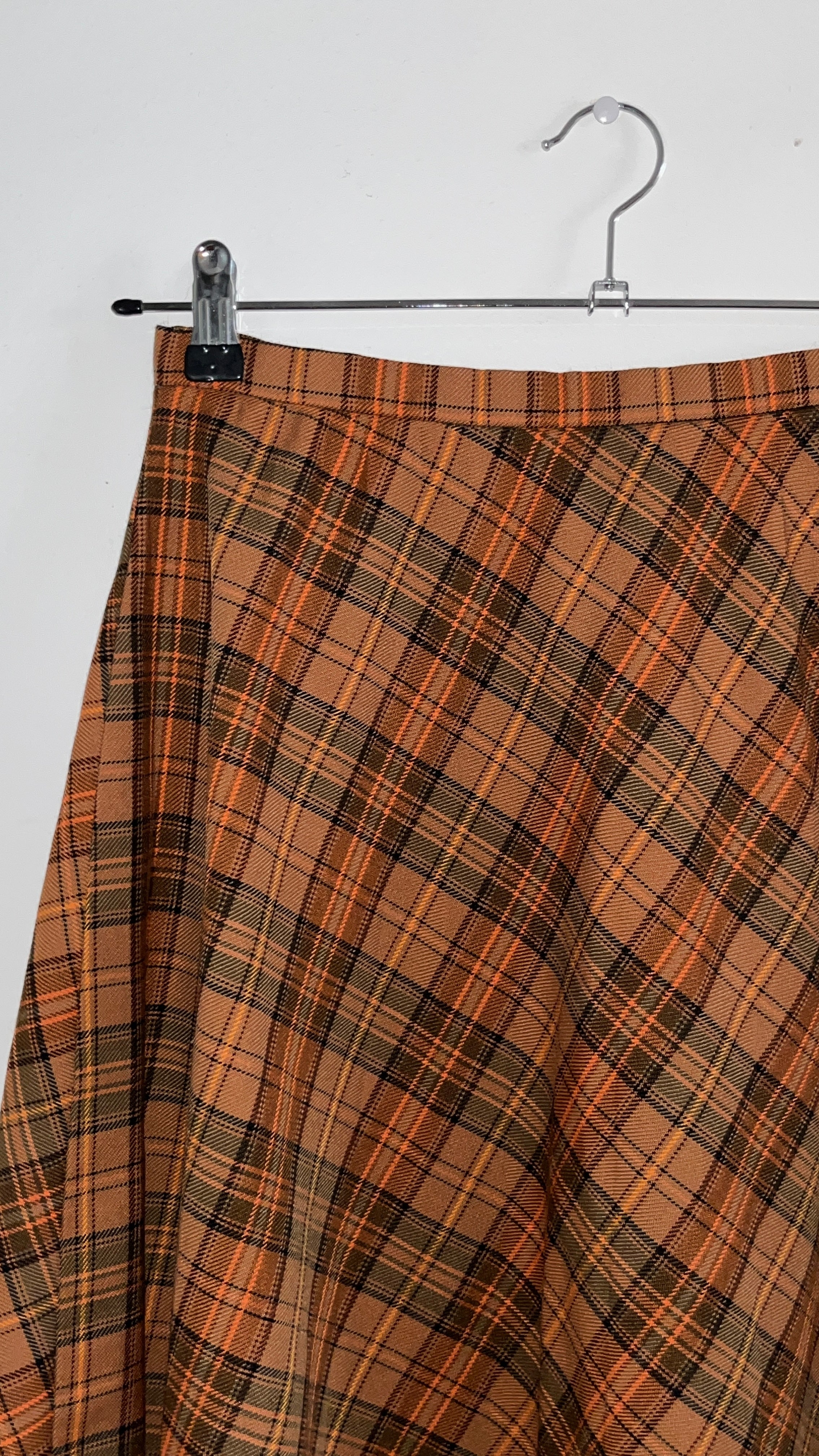 Jupe tartan vintage 70's - Taille 38/40