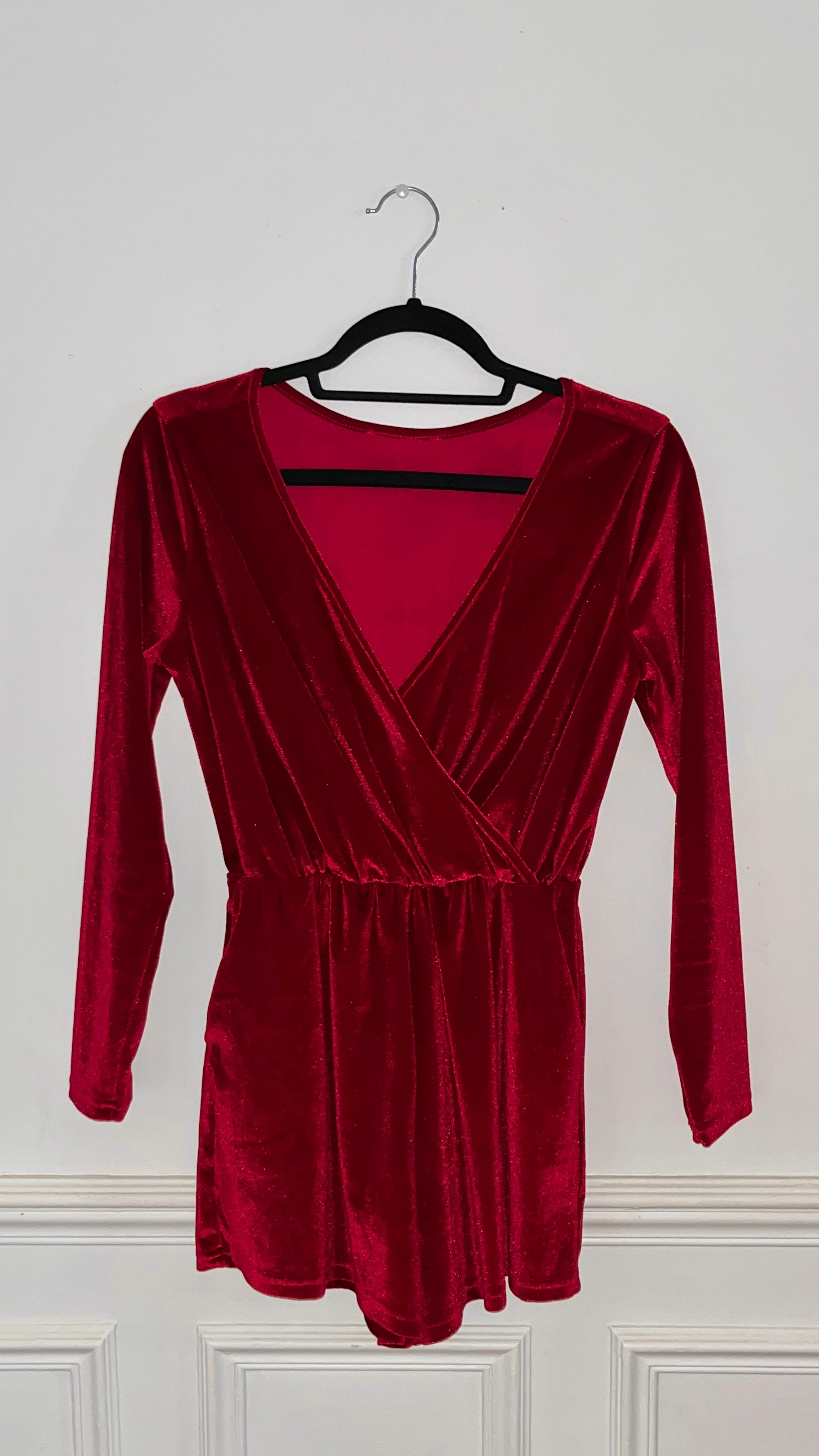 Combishort velours - Du 36 au 40