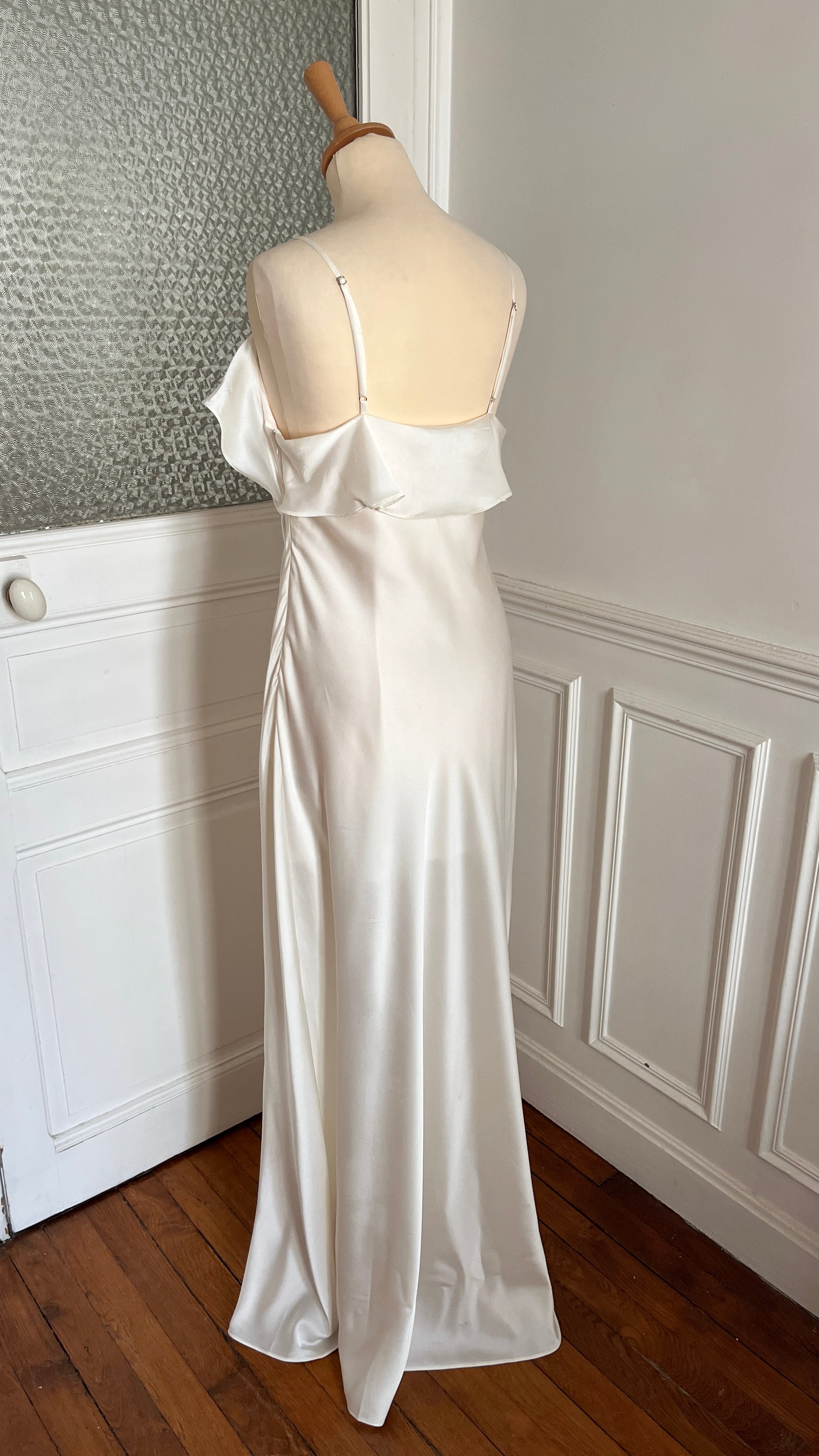 Robe longue satin - Taille 40/42