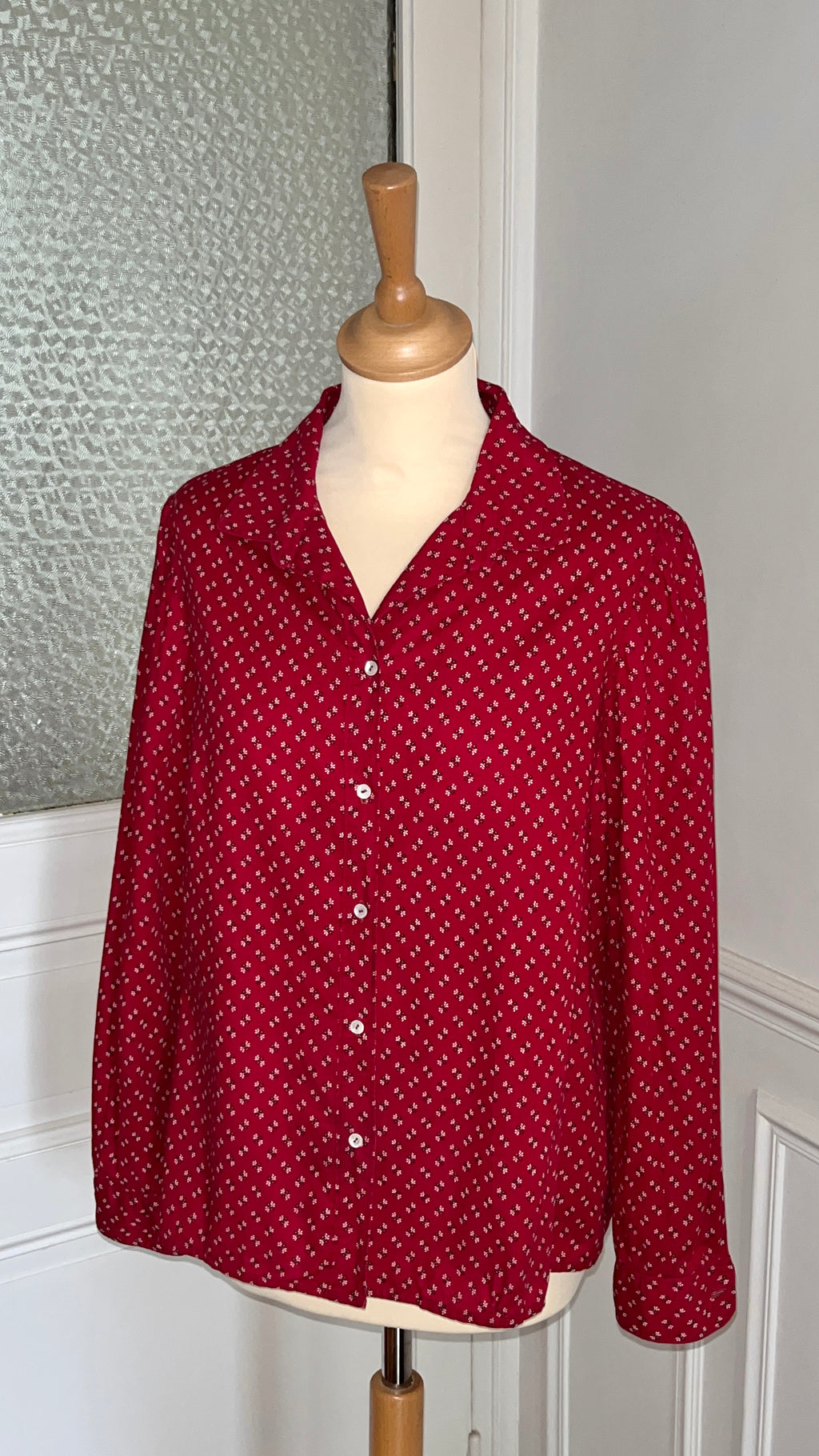 Chemisier coton vintage - Du 38 au 42