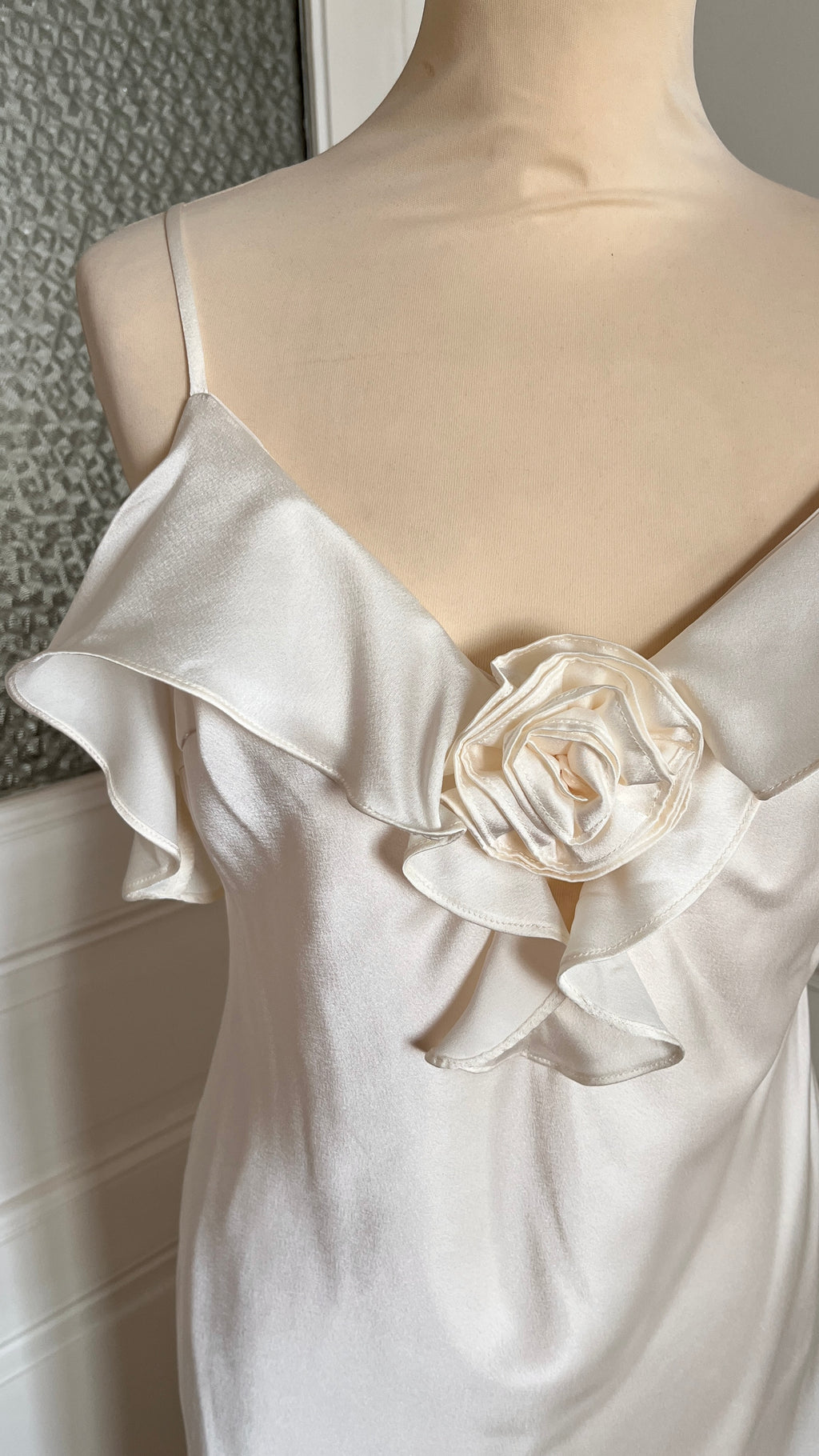 Robe longue satin - Taille 40/42