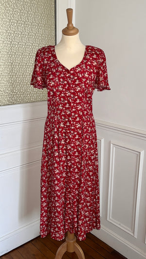 Robe longue fleurs - Taille 40