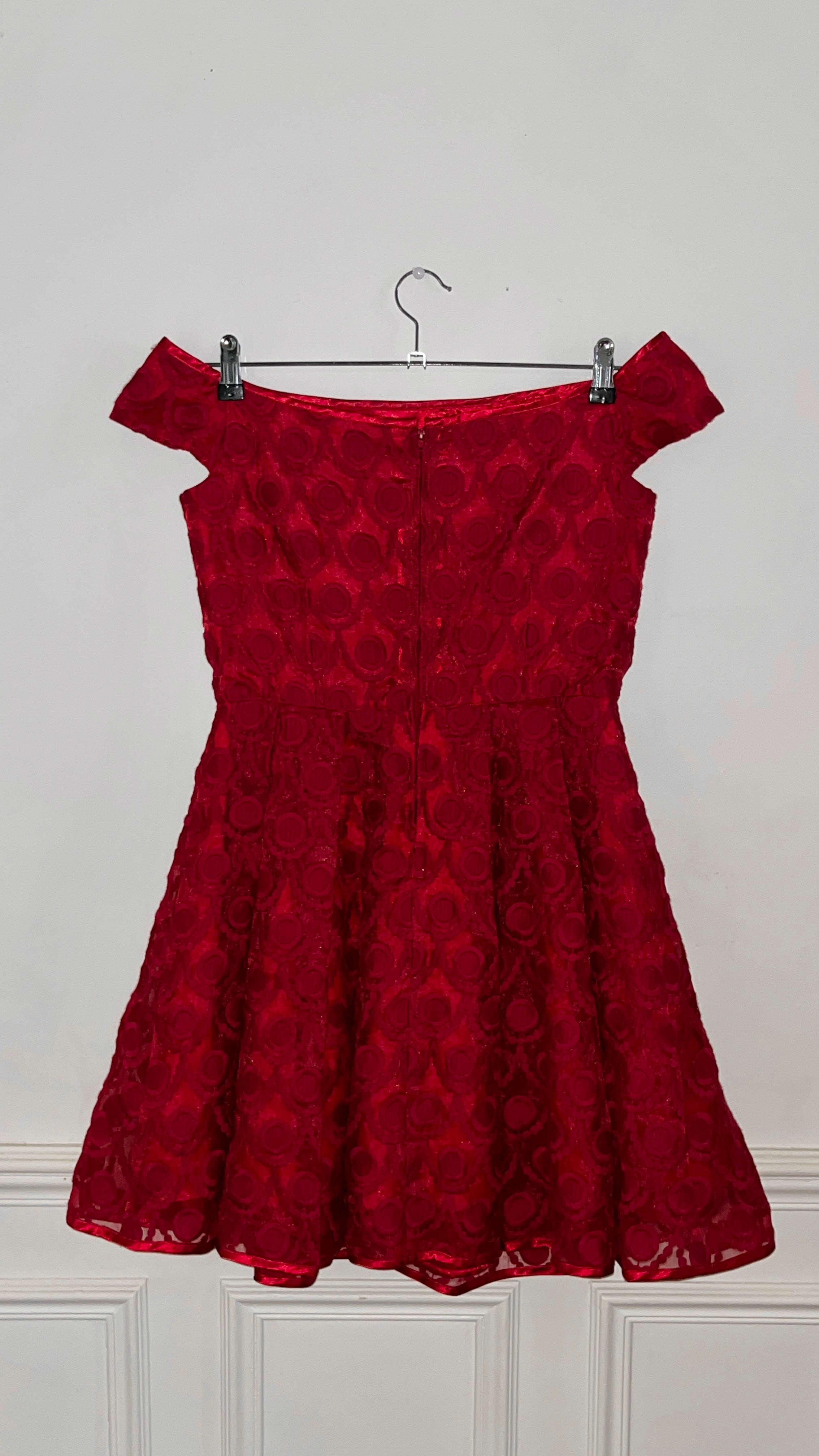 Robe patineuse cocktail - Taille 40