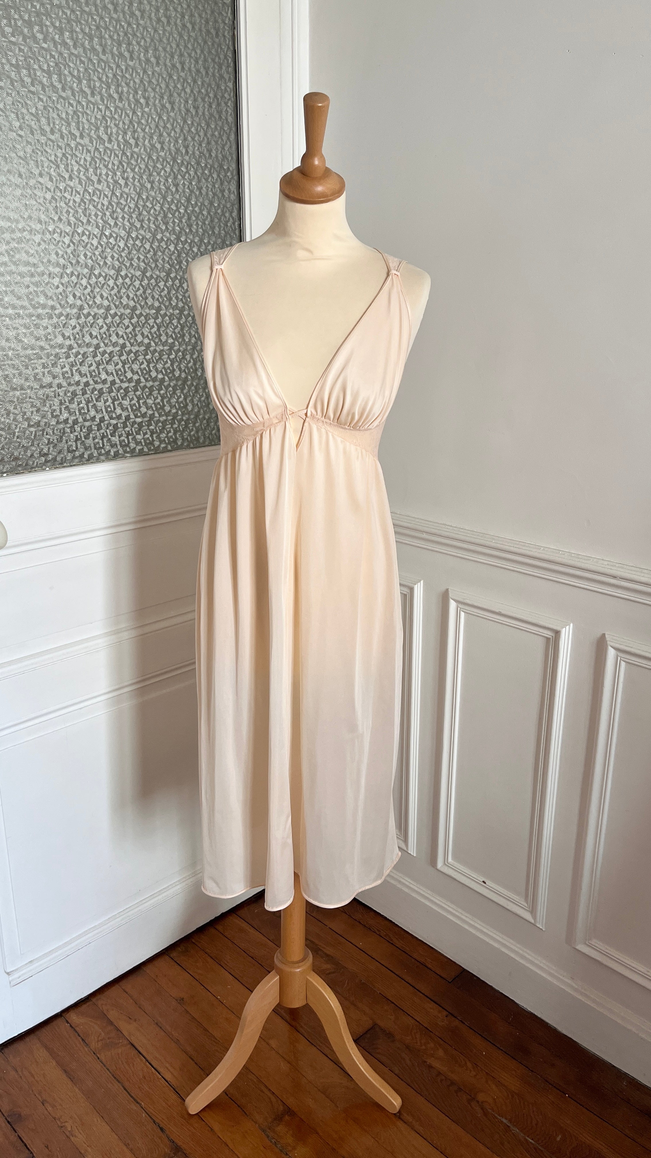 Robe nuisette dos dentelle - Taille 38