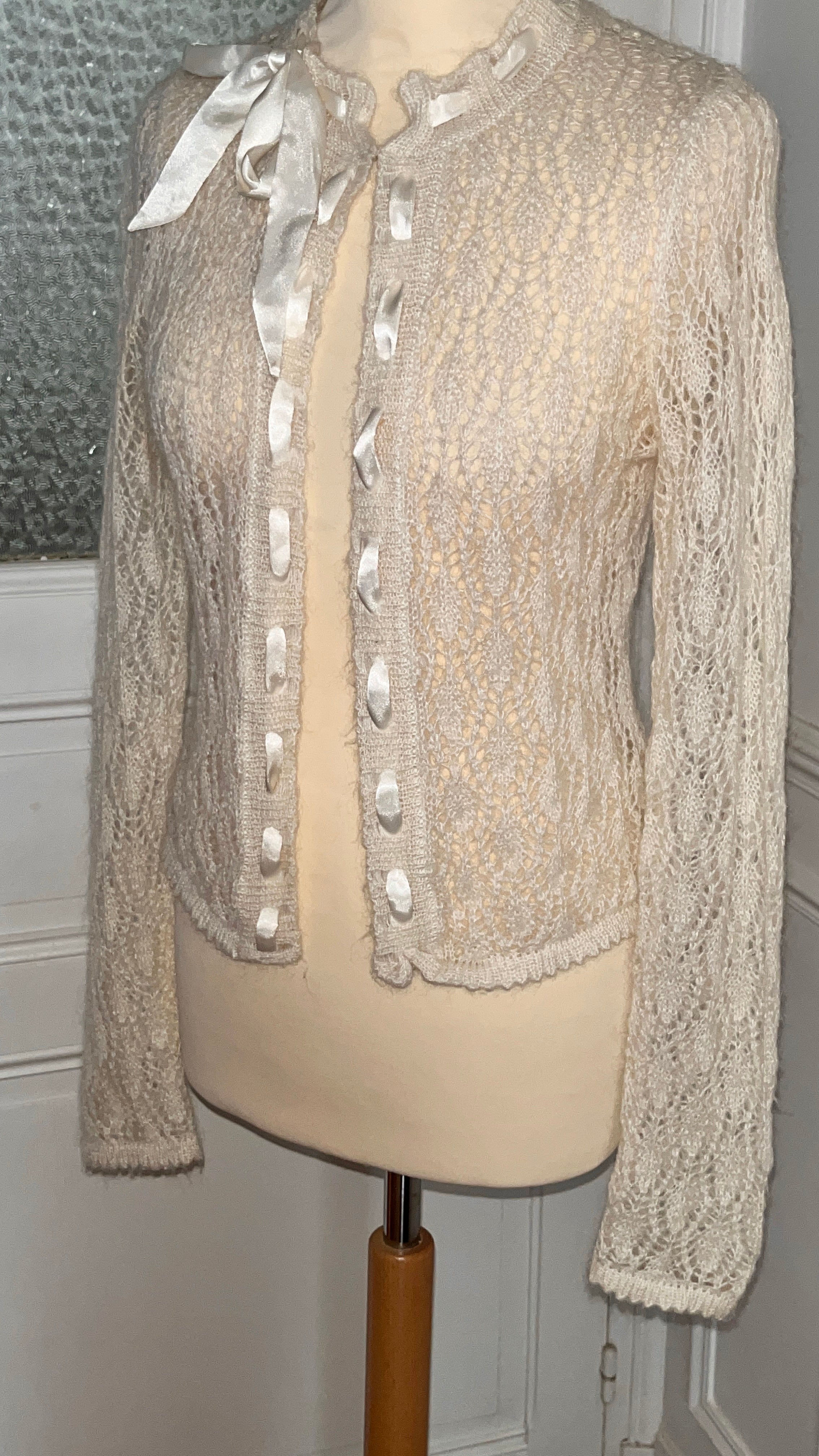 Cardigan mohair - Du 34 au 38