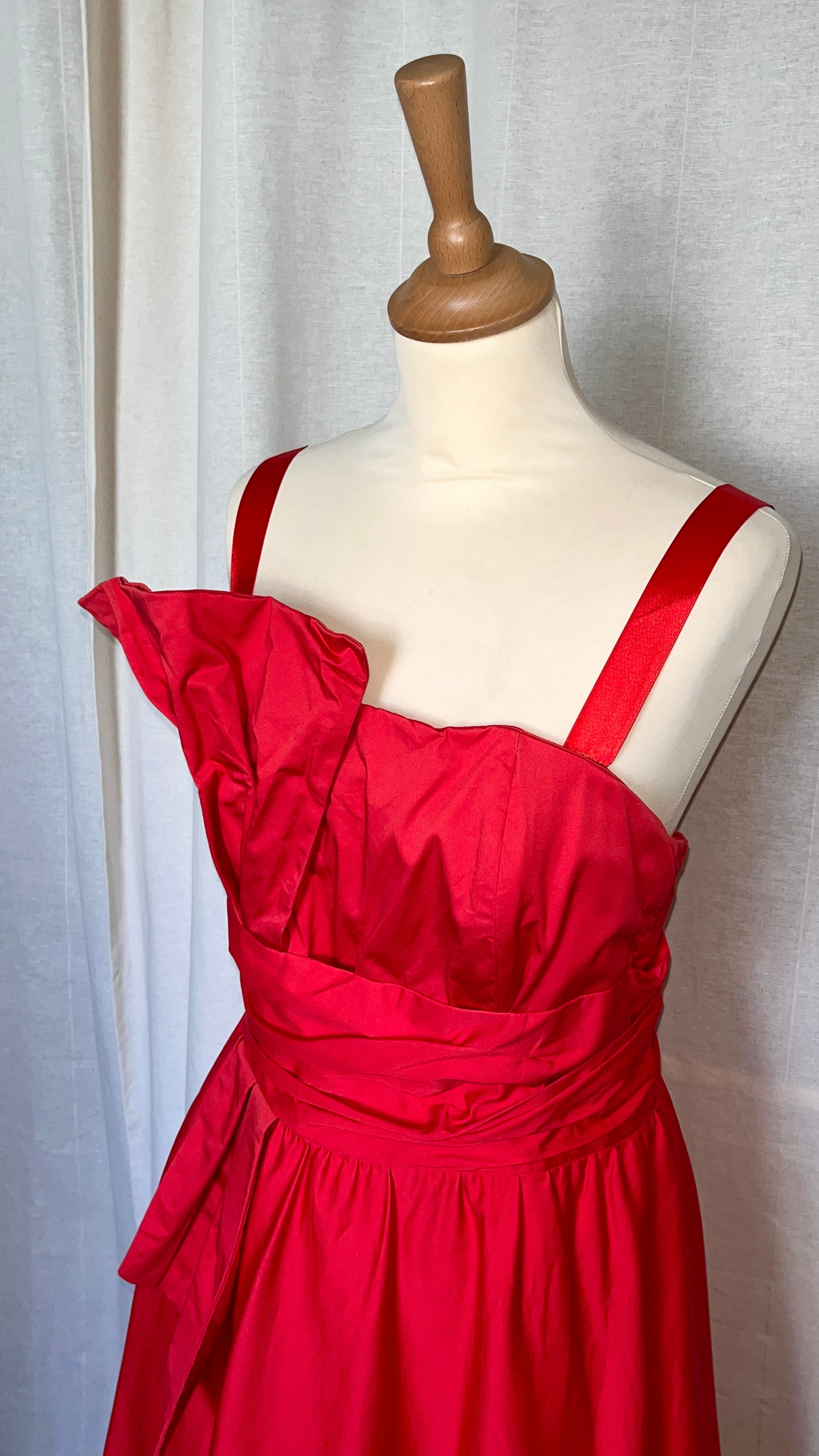 Robe rouge coquelicot - Taille 38