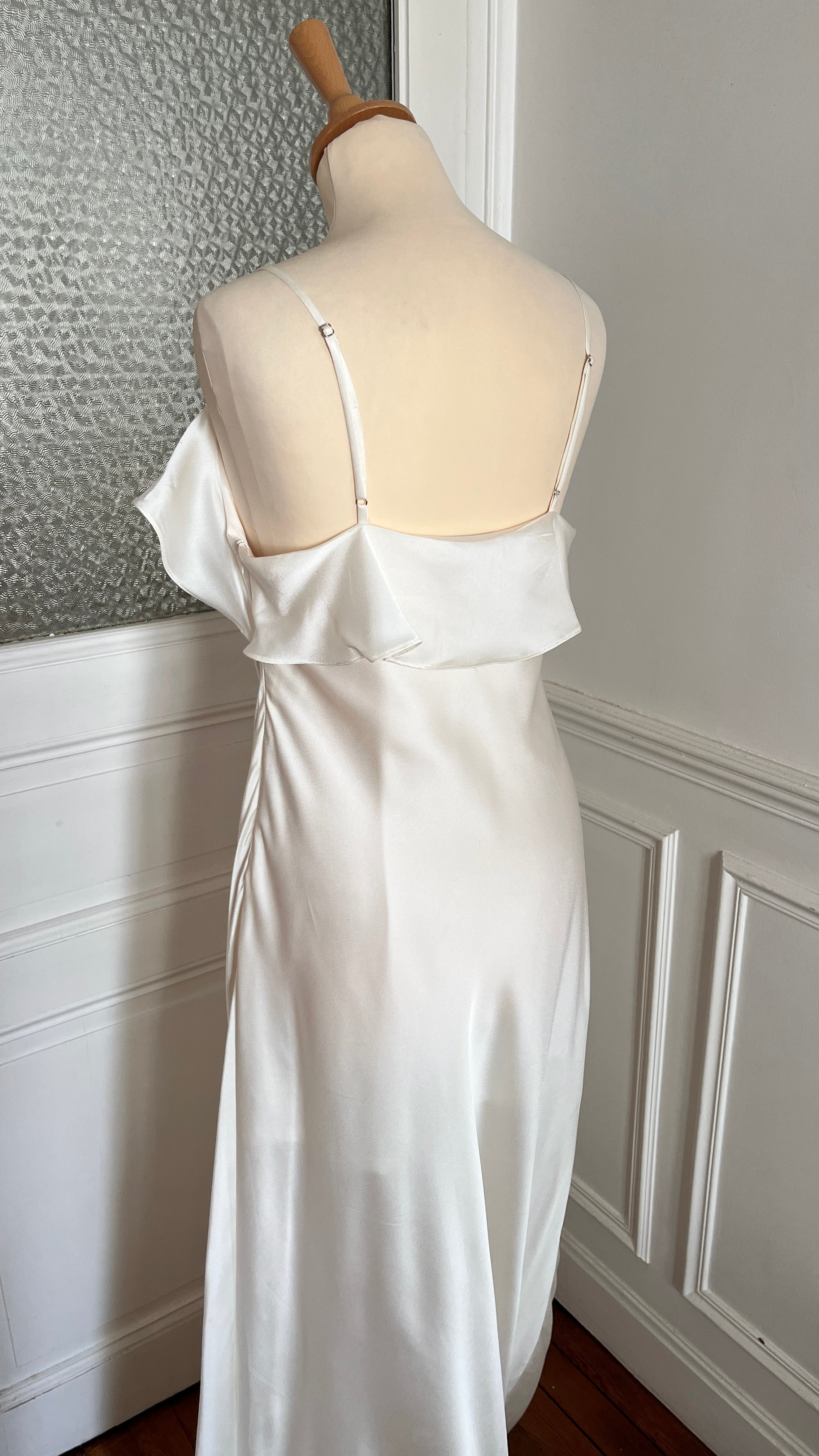 Robe longue satin - Taille 40/42