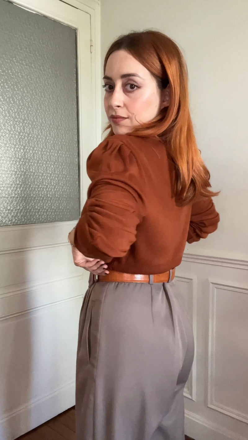 Tailleur taupe - Taille 40/42