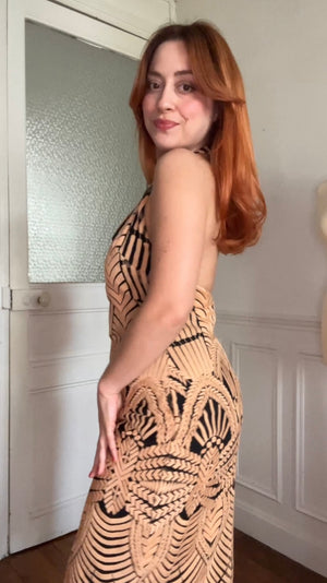 Robe dos nu LUCIA - Taille 40/42