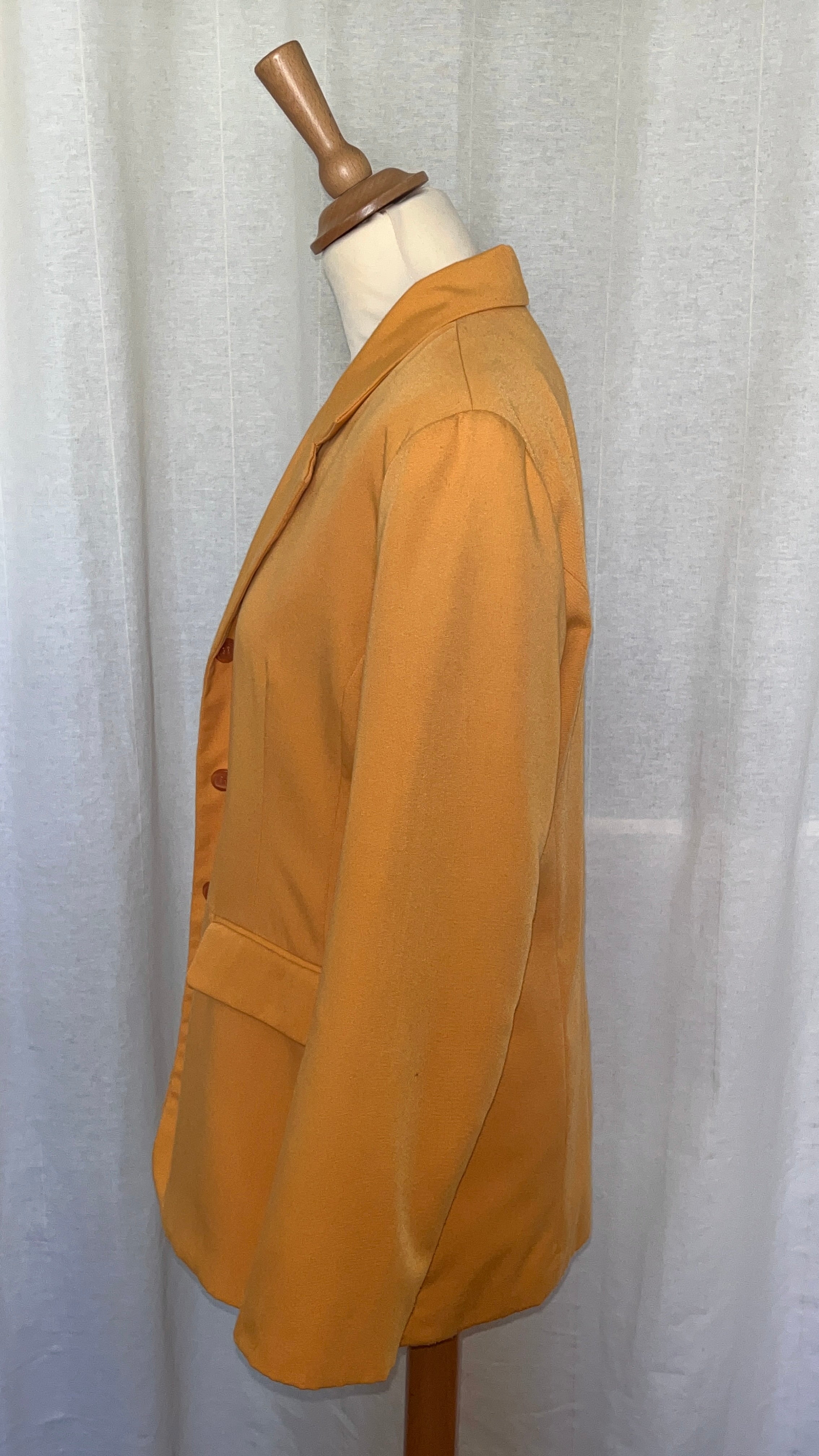 Blazer jaune d’or - Du 38 au 44