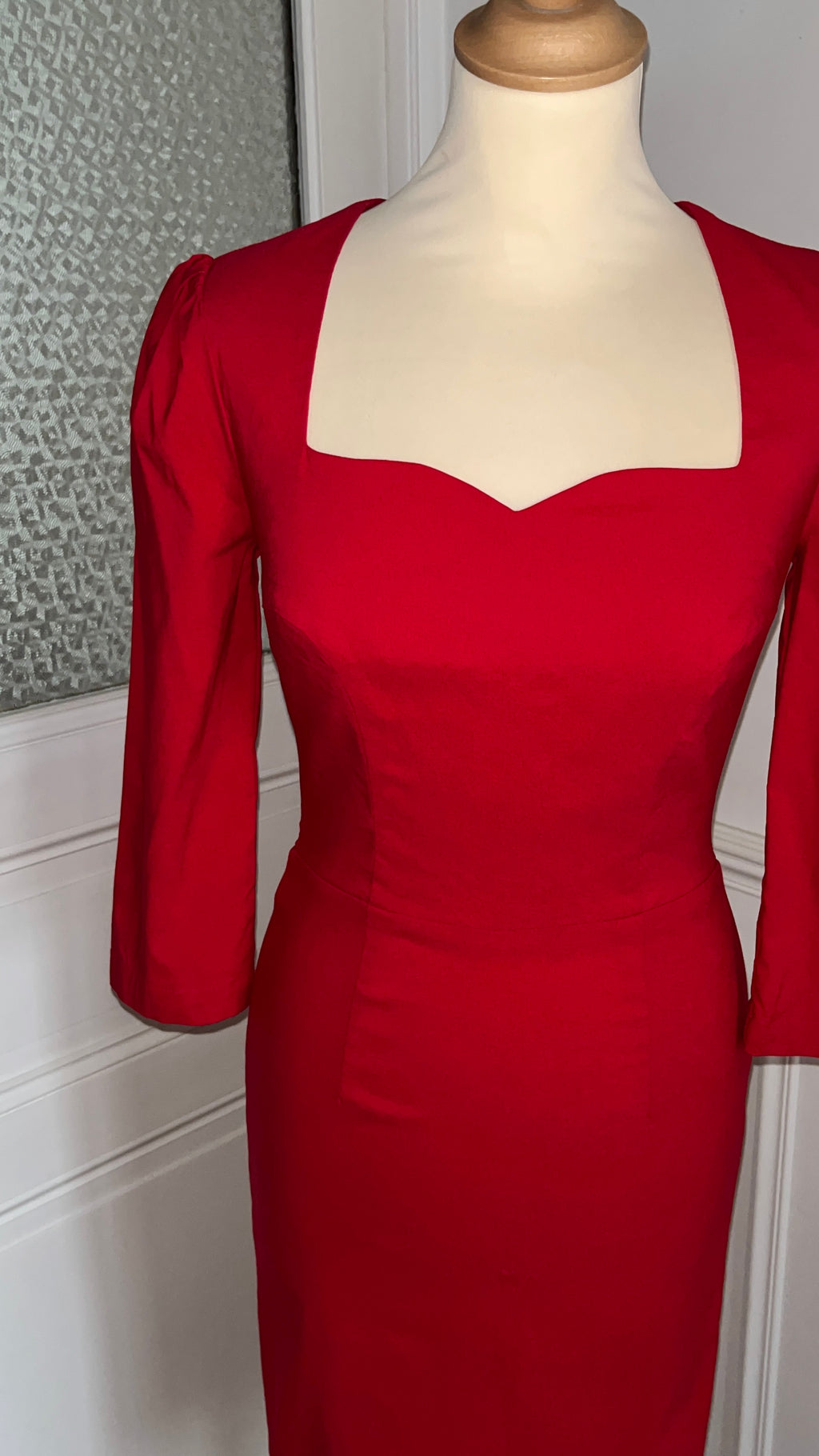 Robe encolure cœur - Du 34 au 38