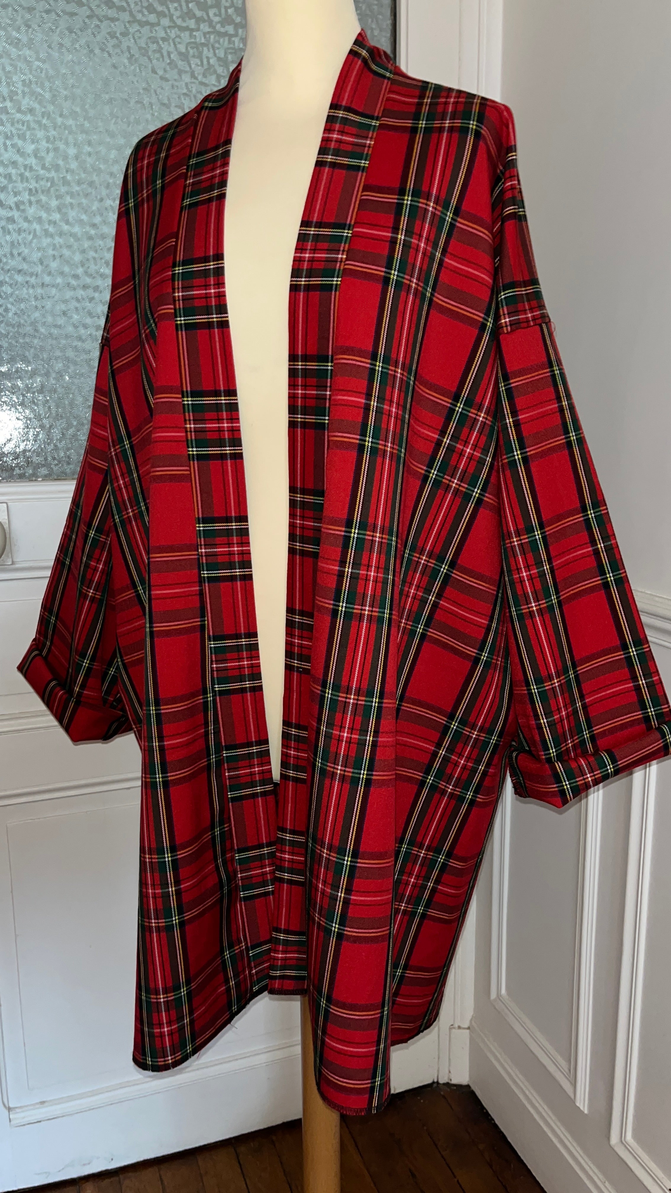 Kimono tartan - Taille unique