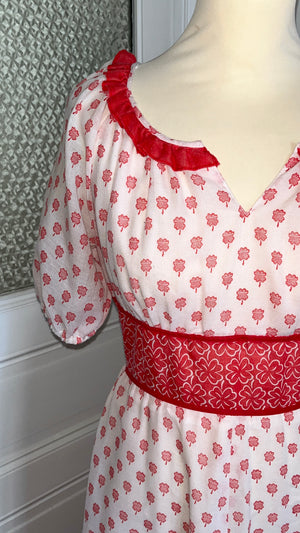 Robe longue cottage - Taille 38