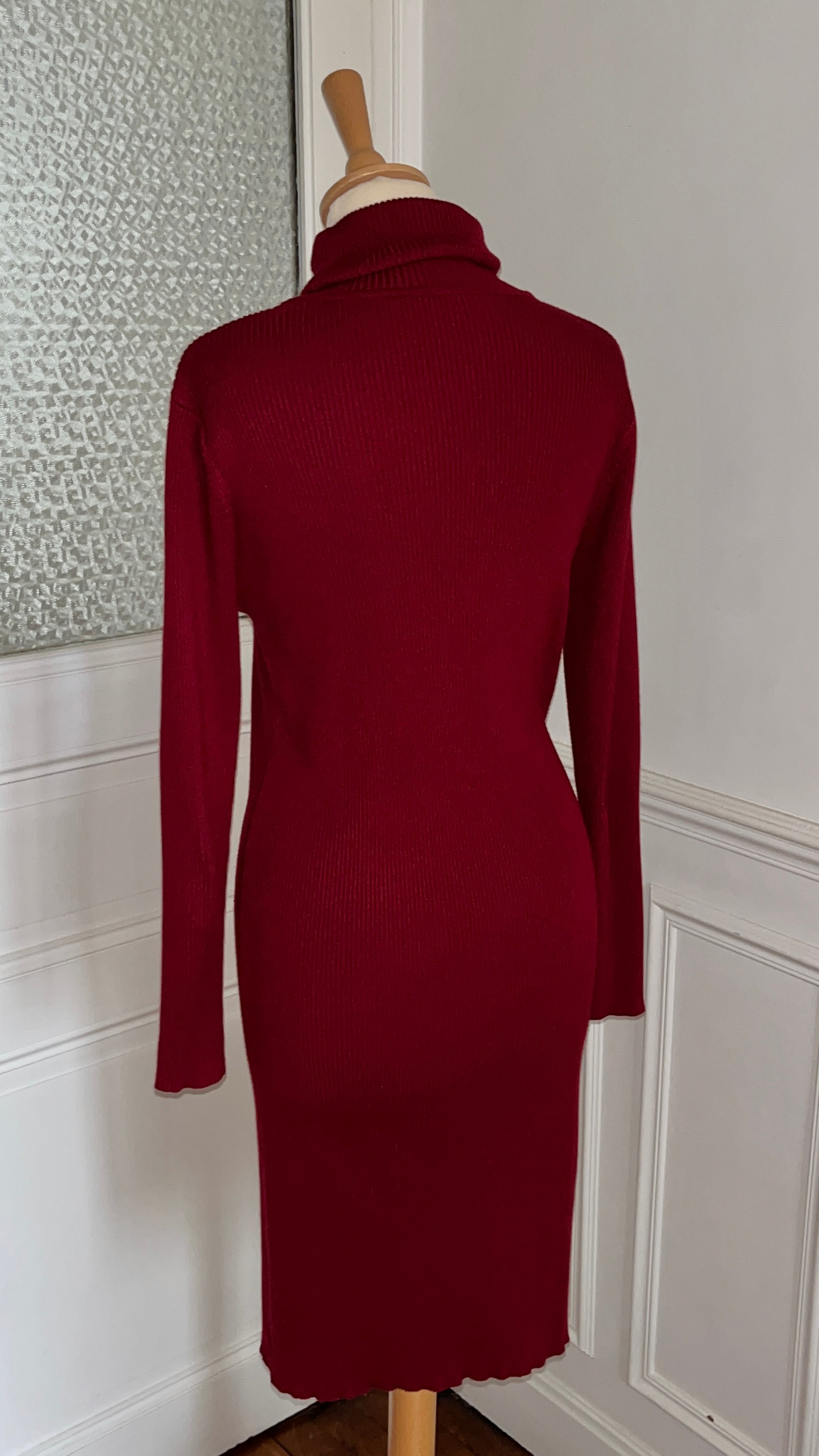 Robe pull faite main - Du 38 au 46