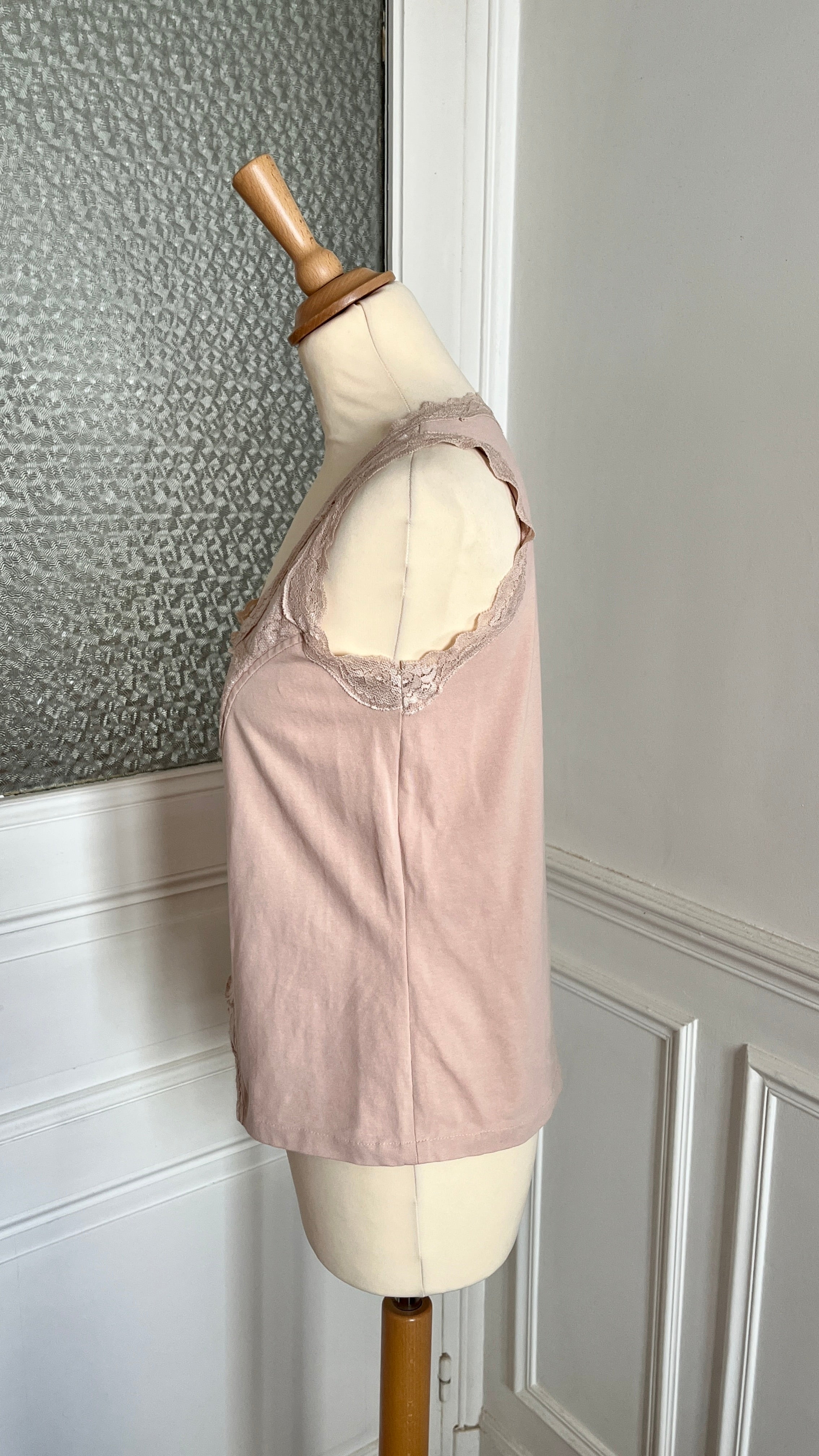 Top dentelle fait main - Du 38 au 44