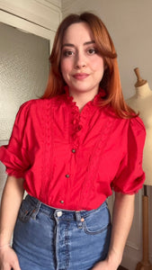 Chemisier broderie anglaise - Du 38 au 44