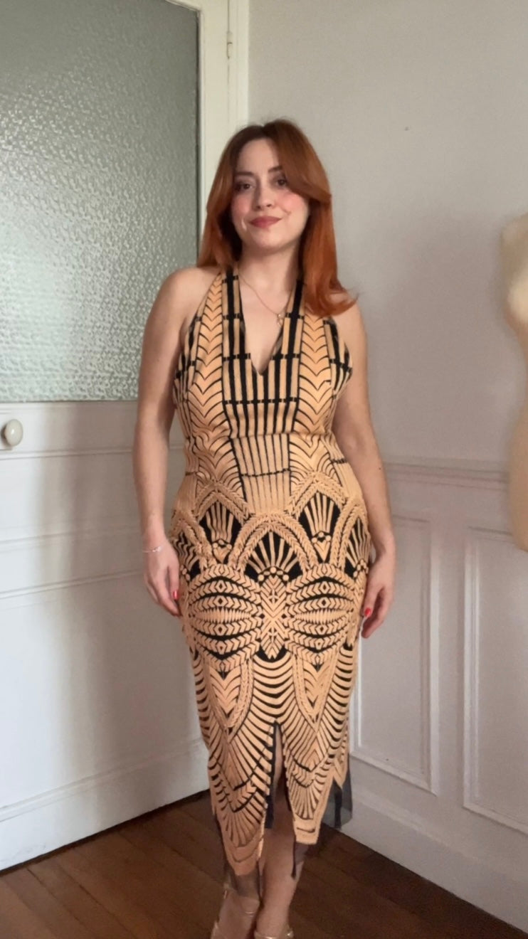 Robe dos nu LUCIA - Taille 40/42