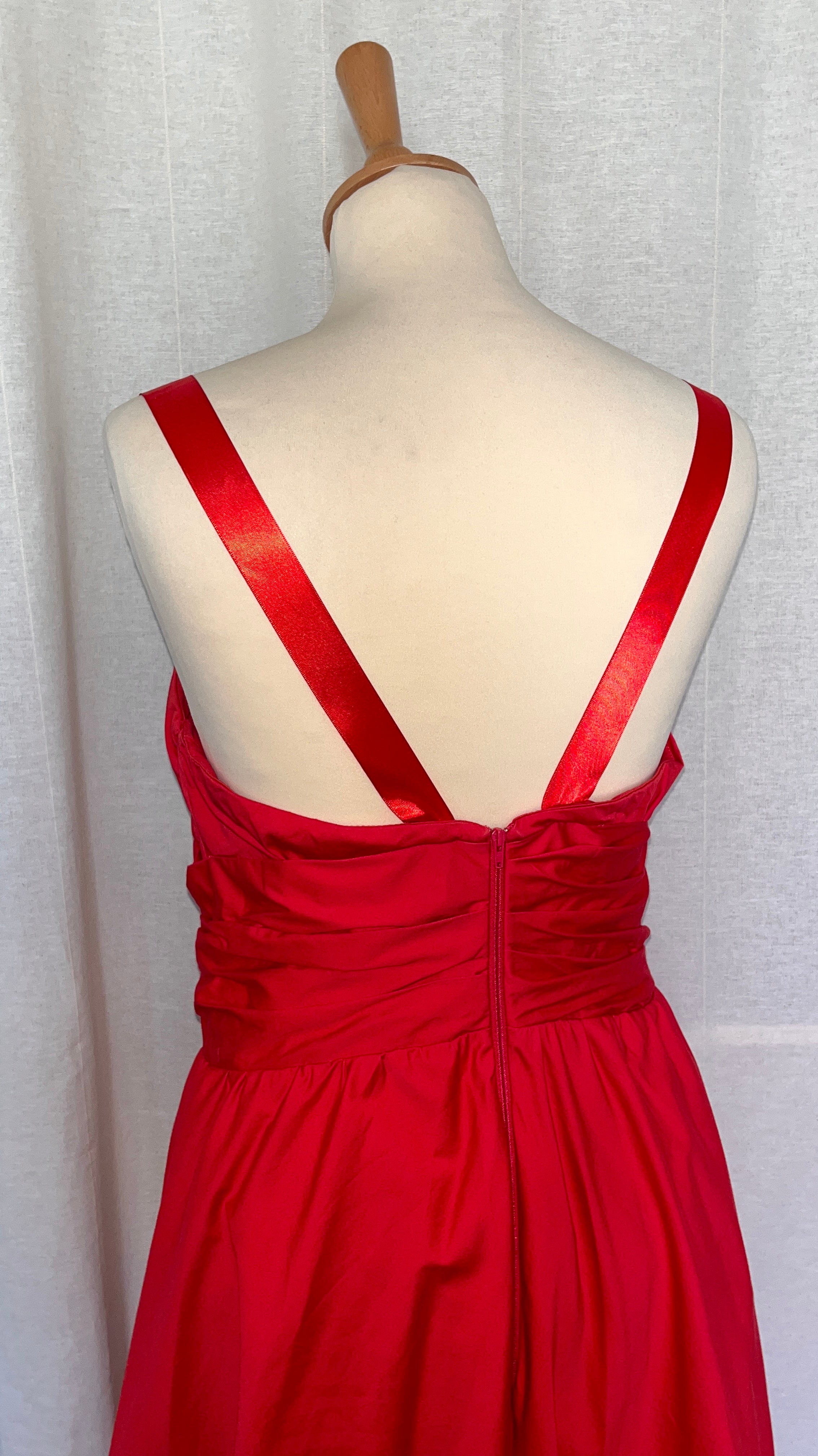 Robe rouge coquelicot - Taille 38