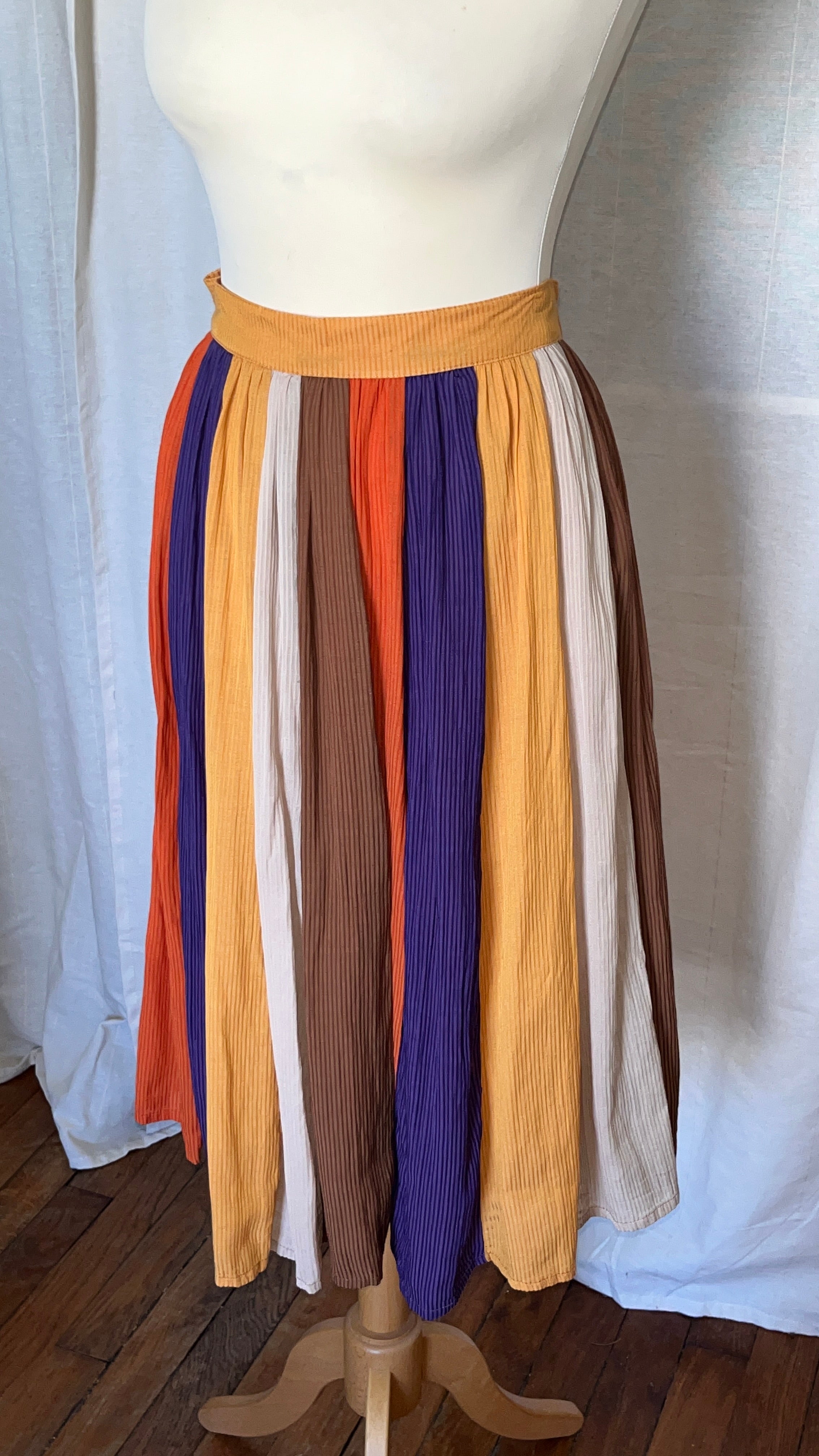 Jupe plissée midi - Du 40 au 44