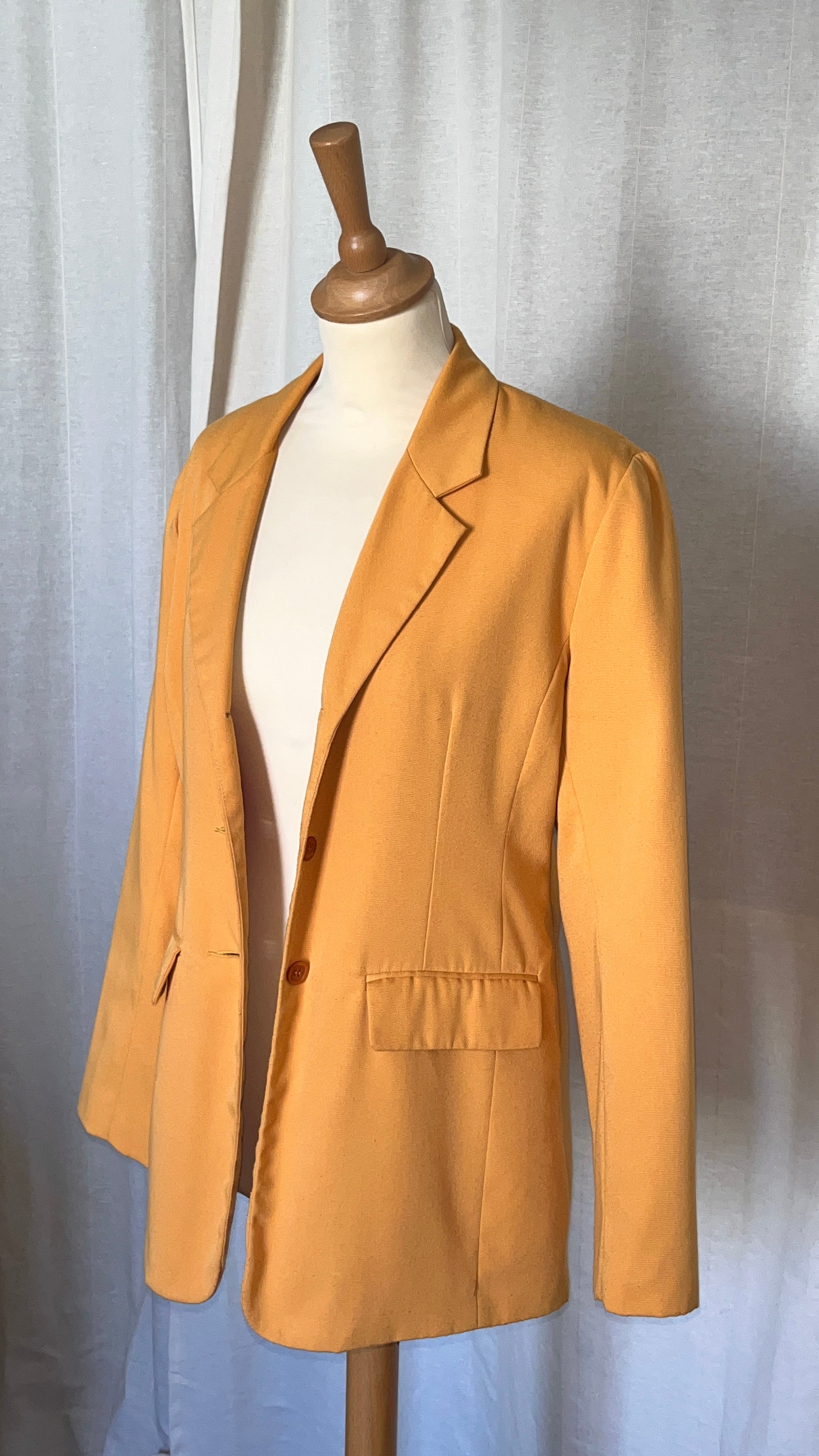 Blazer jaune d’or - Du 38 au 44