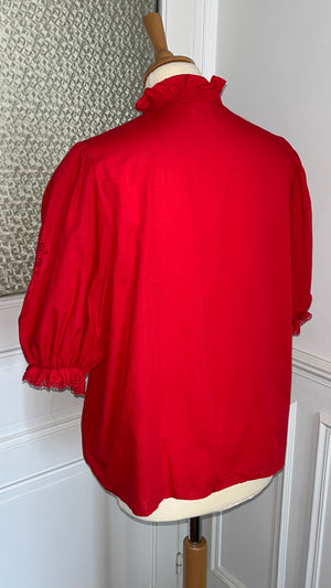 Chemisier broderie anglaise - Du 38 au 44