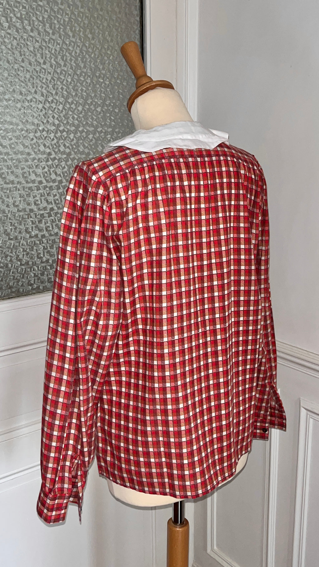 Chemisier col Claudine vintage - Du 38 au 42