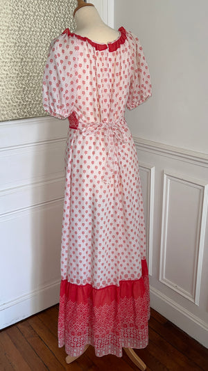 Robe longue cottage - Taille 38