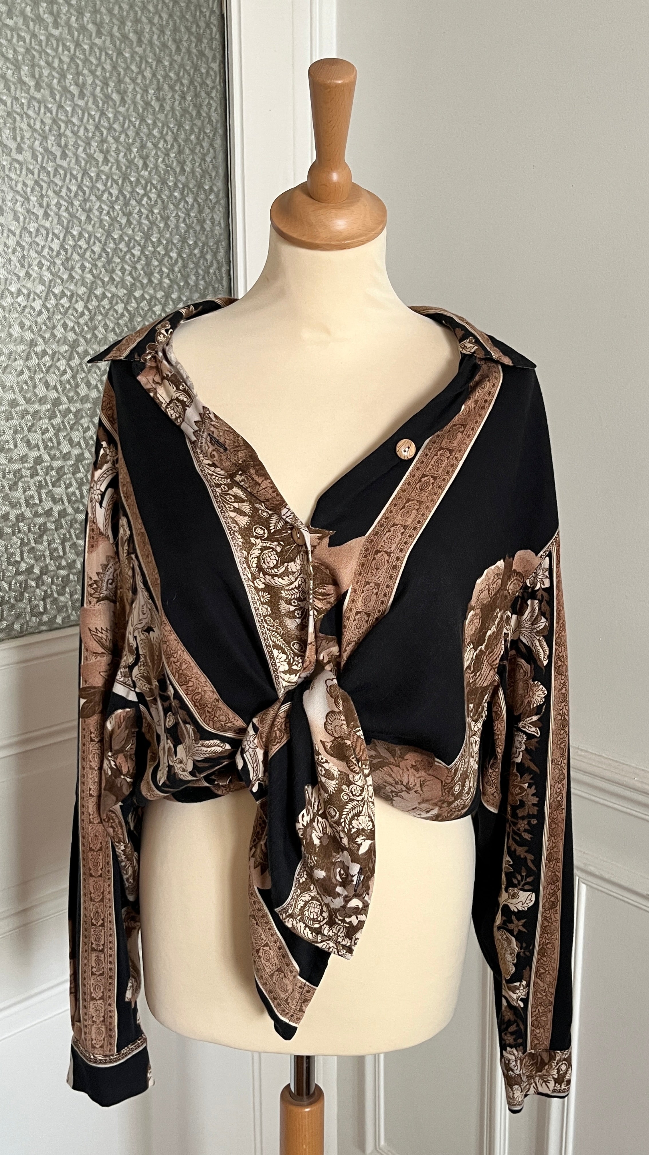 Chemise baroque vintage - Du 40 au 50